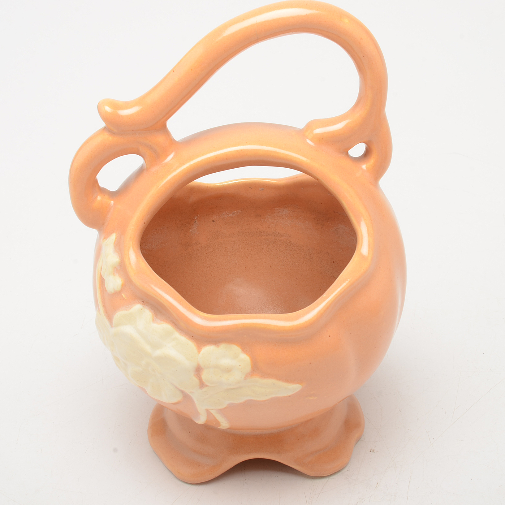 Vintage Handled Planters including Weller and McCoy Pottery