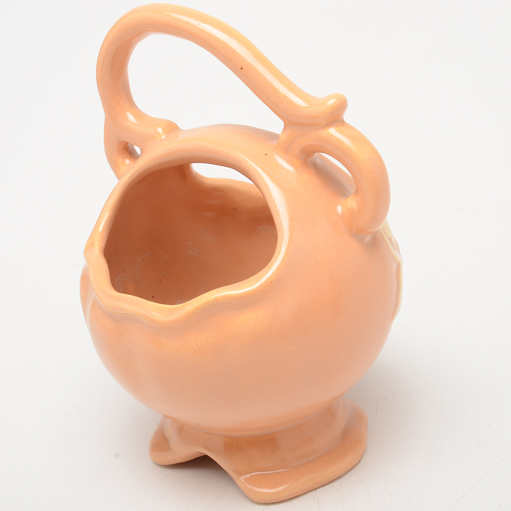 Vintage Handled Planters including Weller and McCoy Pottery