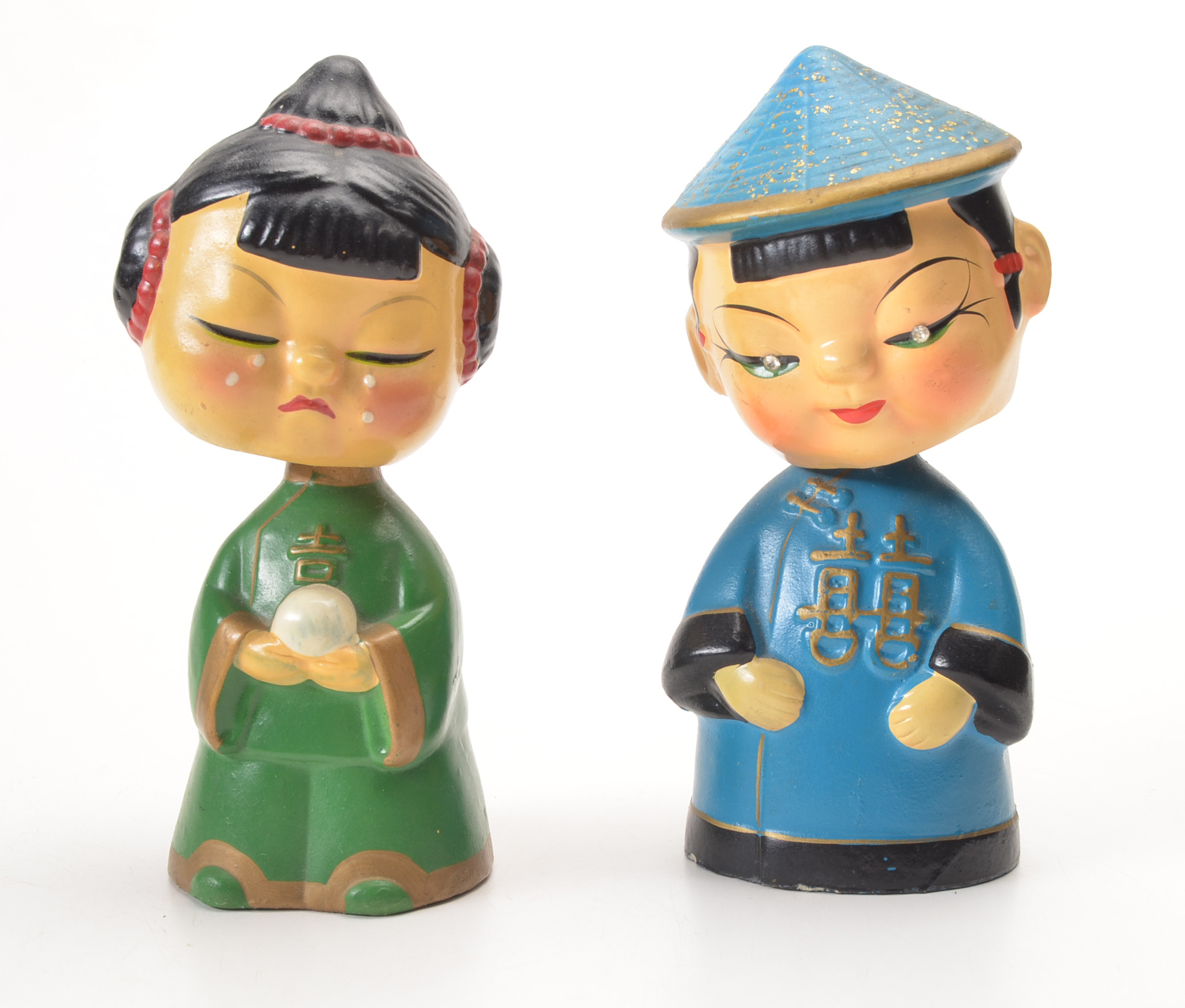 Vintage Japanese Bobbleheads