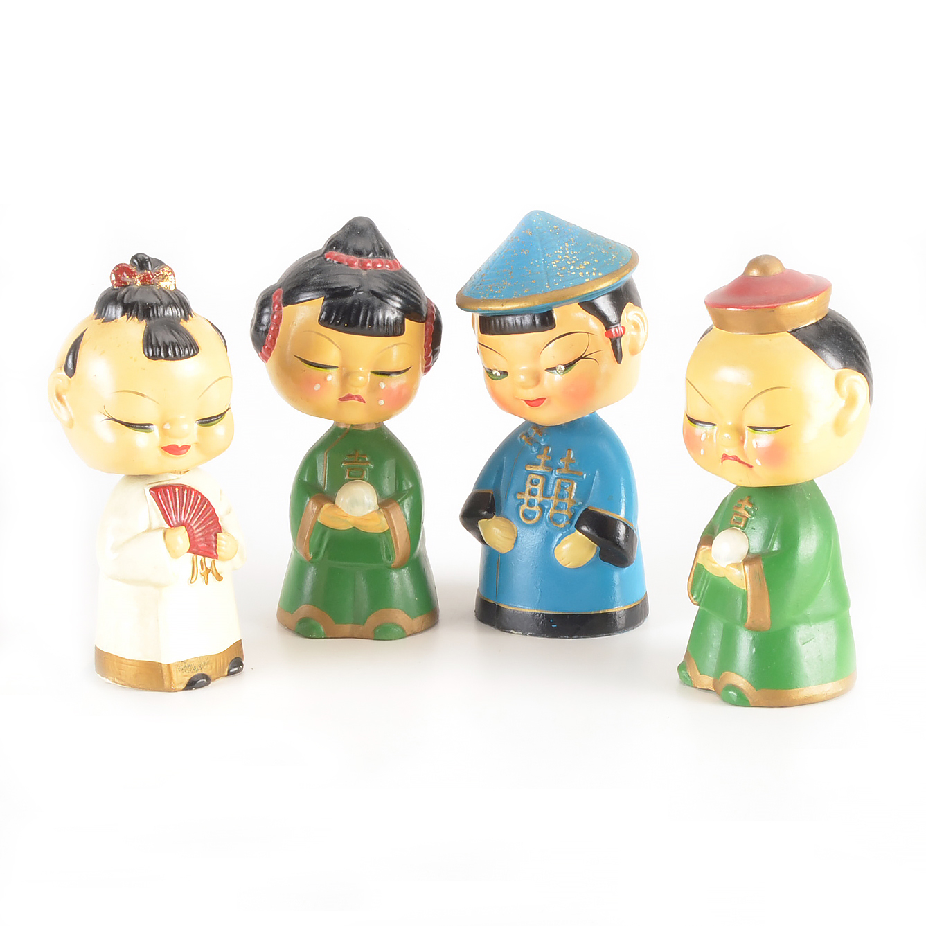Vintage Japanese Bobbleheads