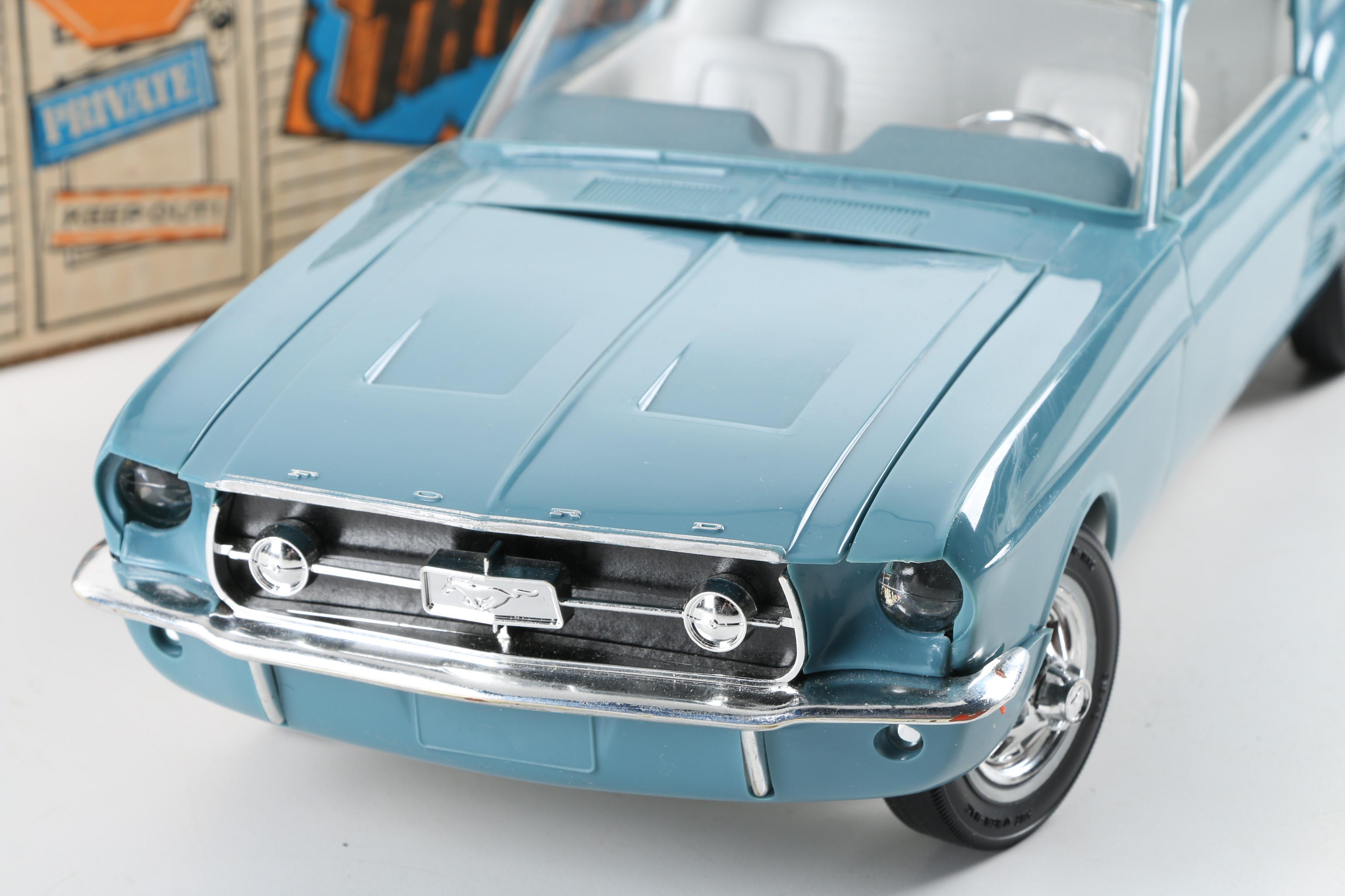 1967 Motorized Ford Mustang Fastback Members Model by AMF Wen-Mac