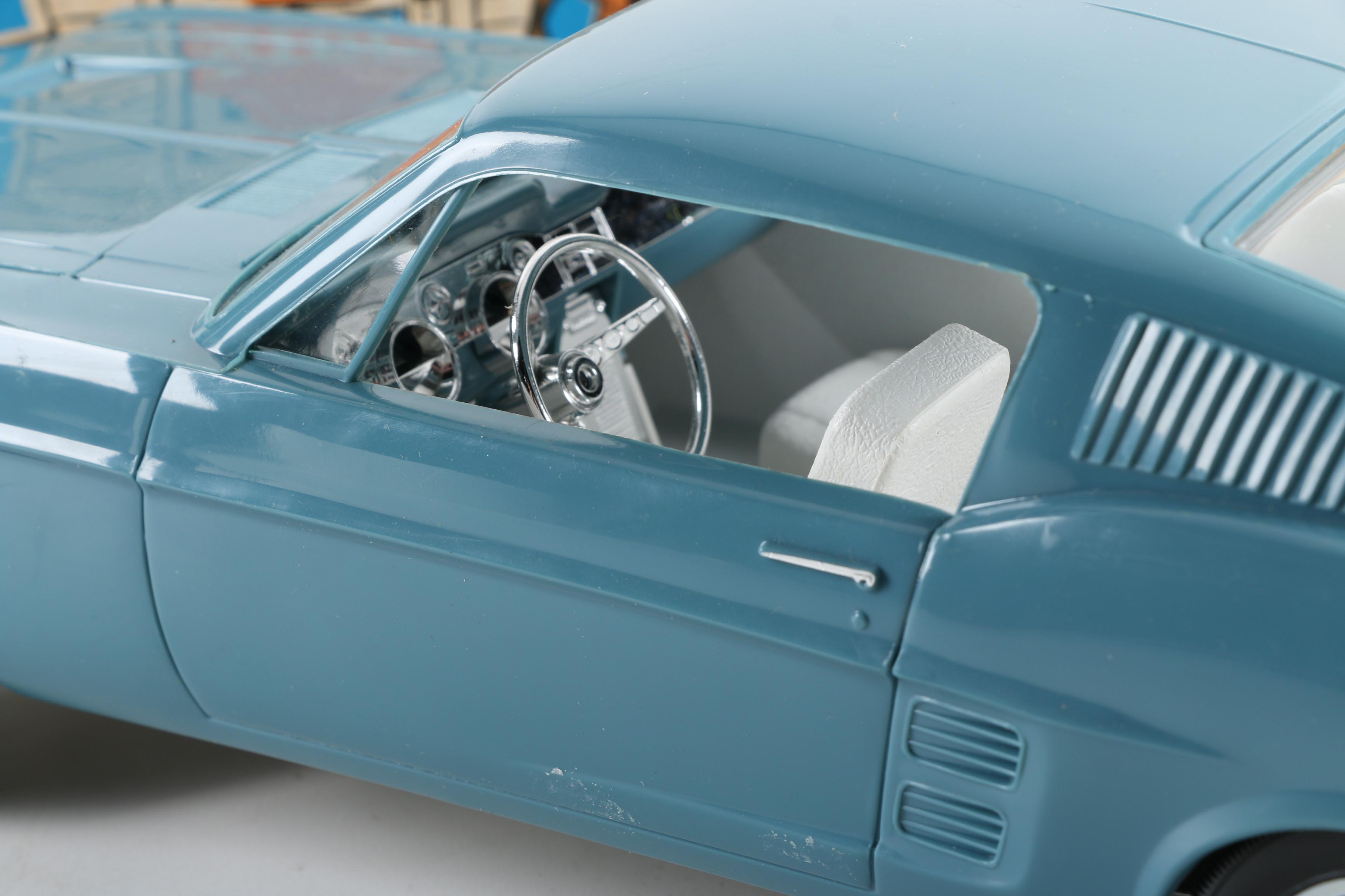1967 Motorized Ford Mustang Fastback Members Model by AMF Wen-Mac