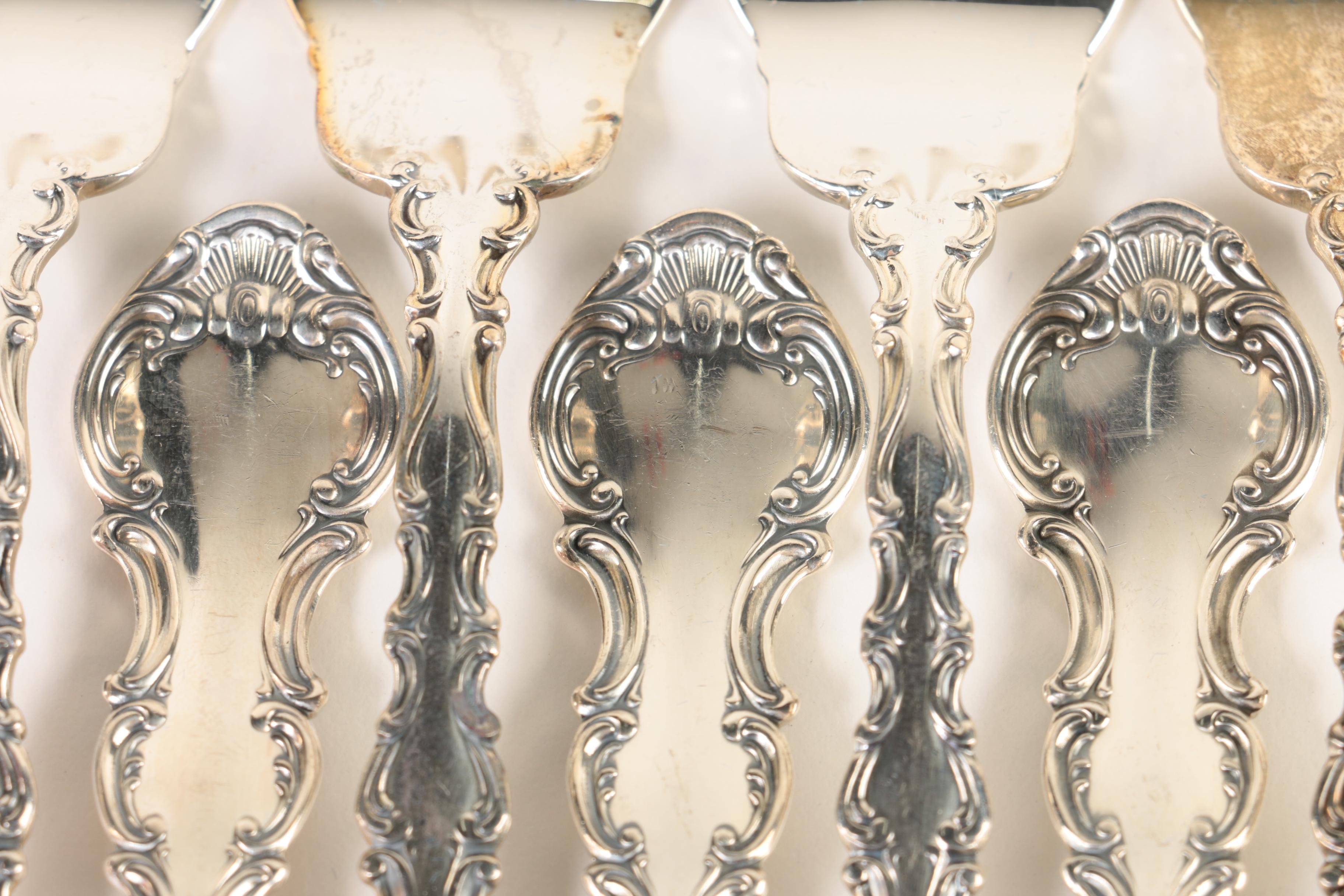 Gorham "Strasbourg" Sterling Silver Flatware Set