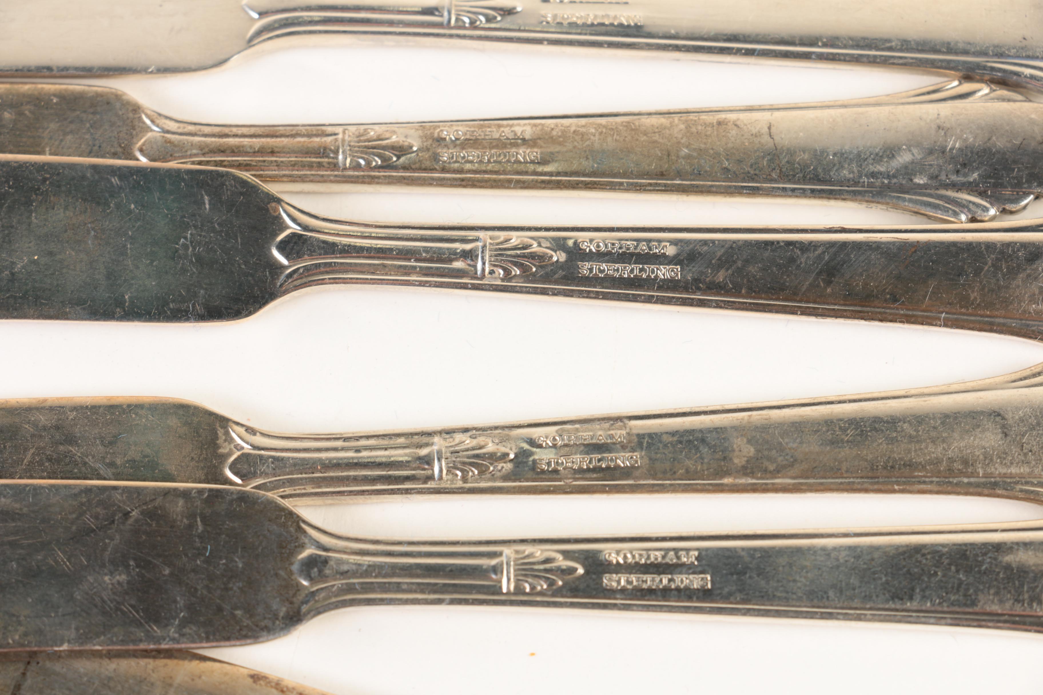 Gorham "Strasbourg" Sterling Silver Flatware Set