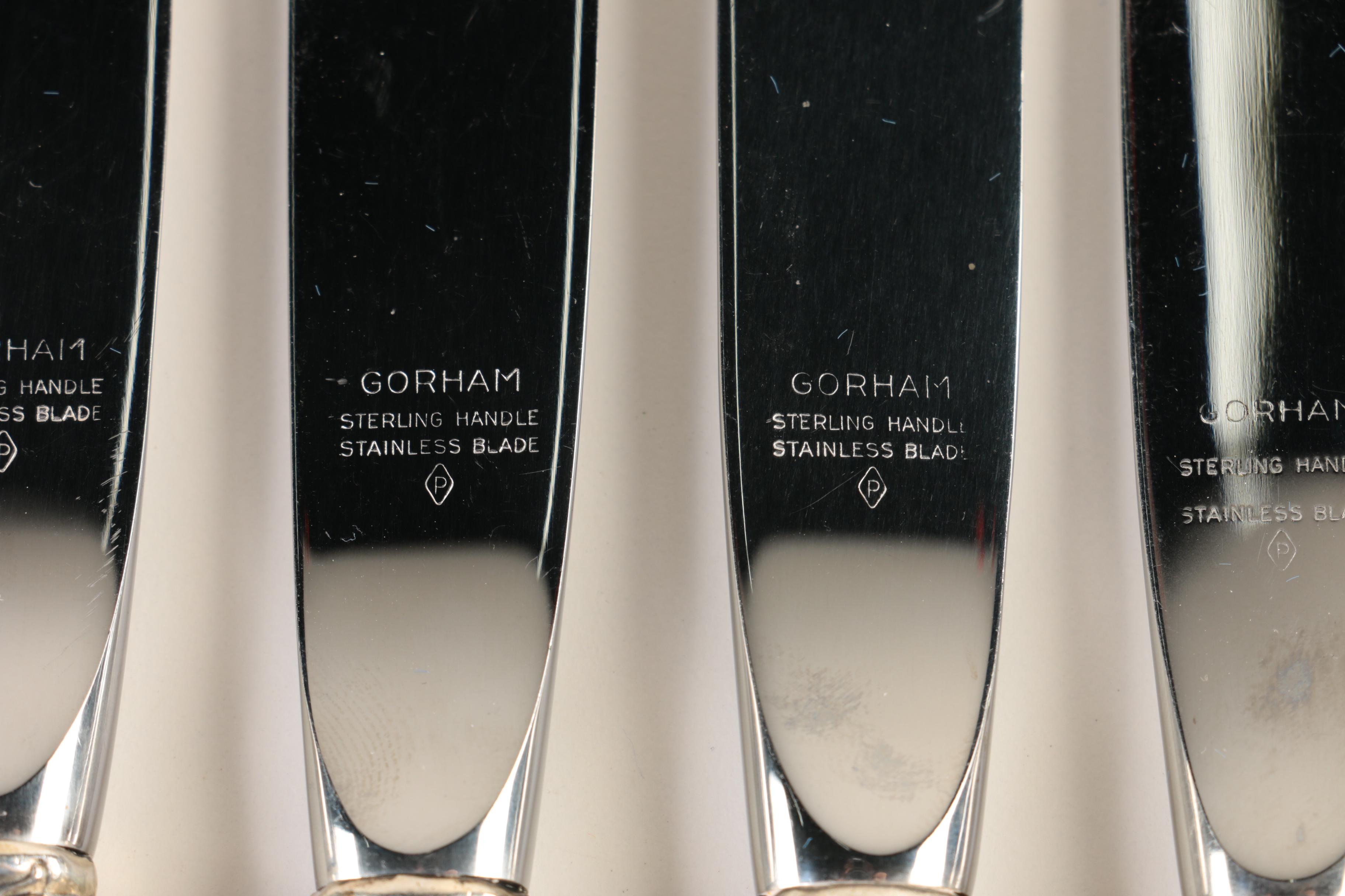 Gorham "Strasbourg" Sterling Silver Flatware Set