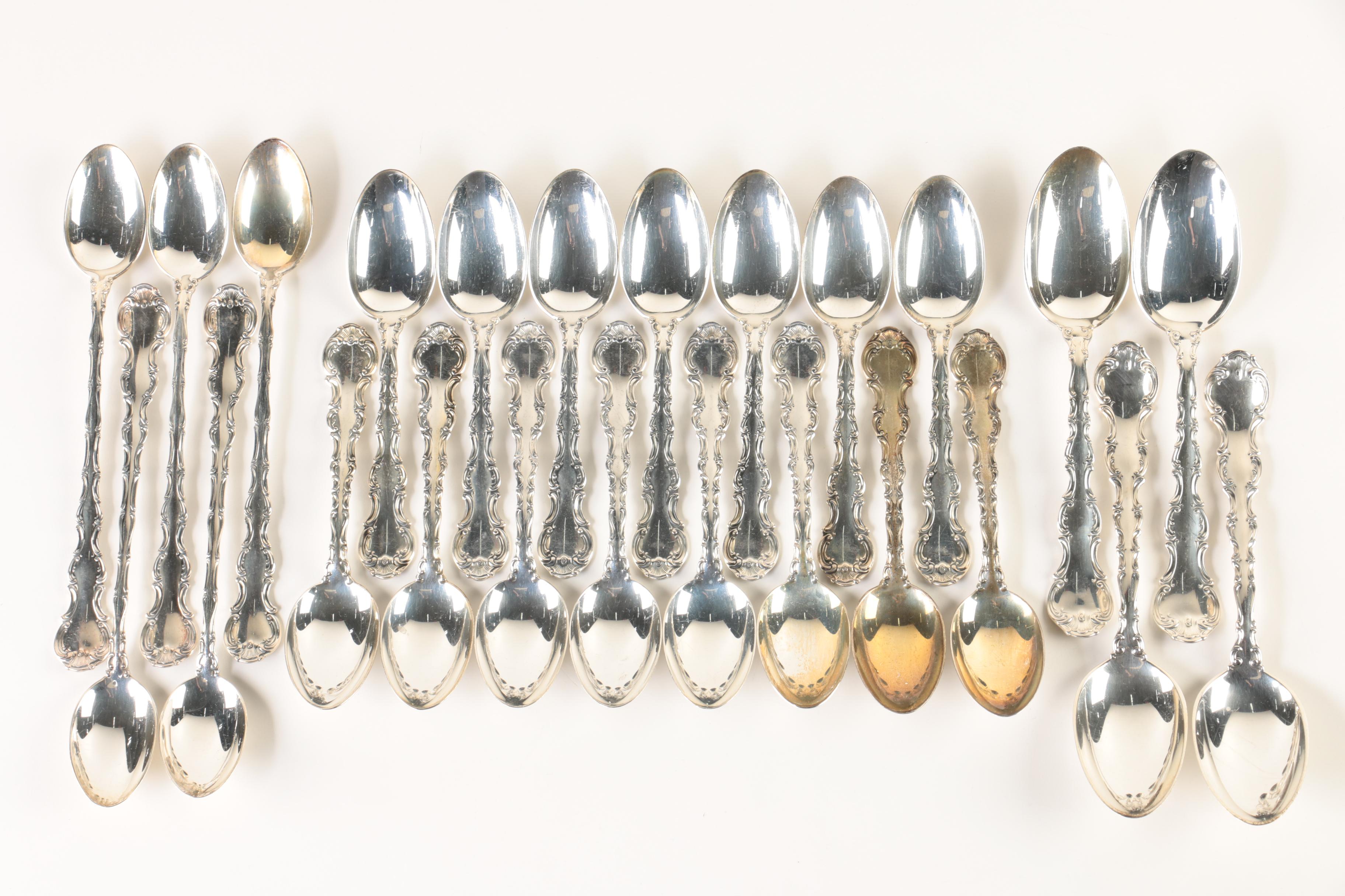 Gorham "Strasbourg" Sterling Silver Flatware Set