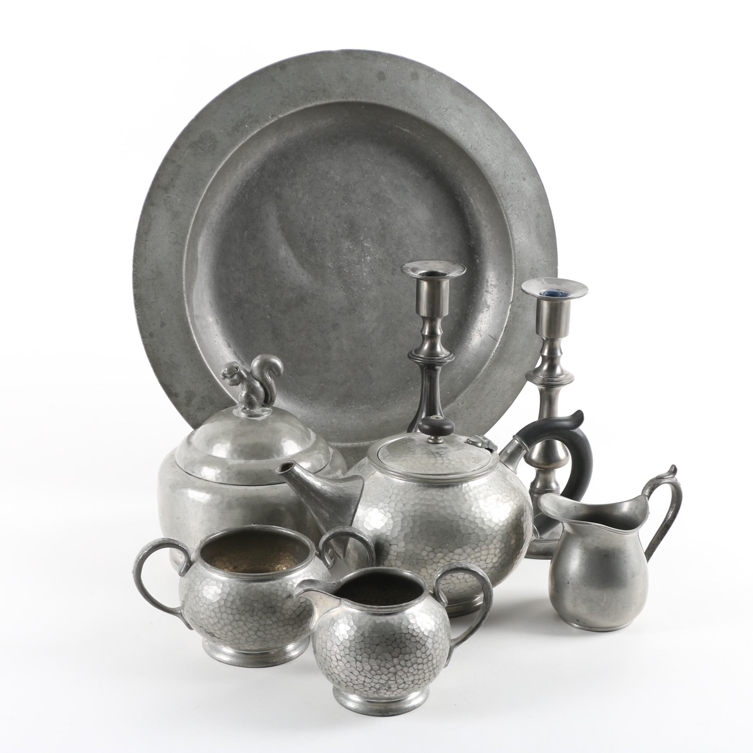 Metal and Pewter Serveware