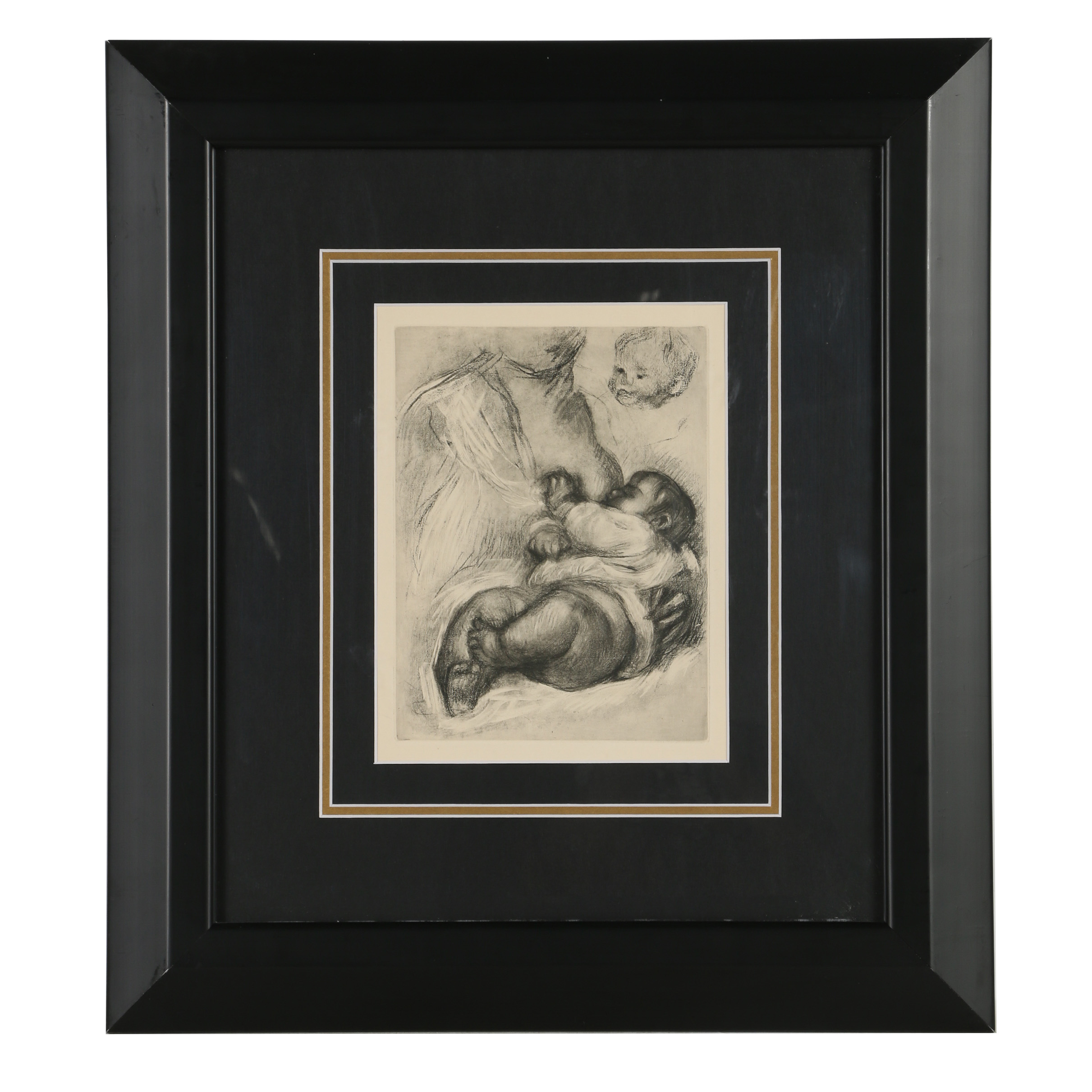 Lithograph Figurative Scene