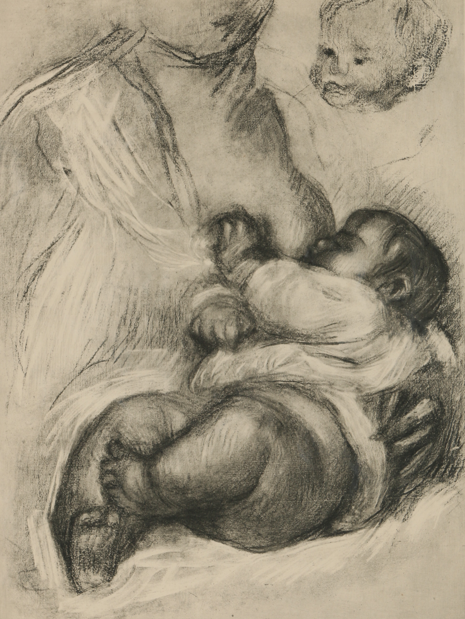 Lithograph Figurative Scene