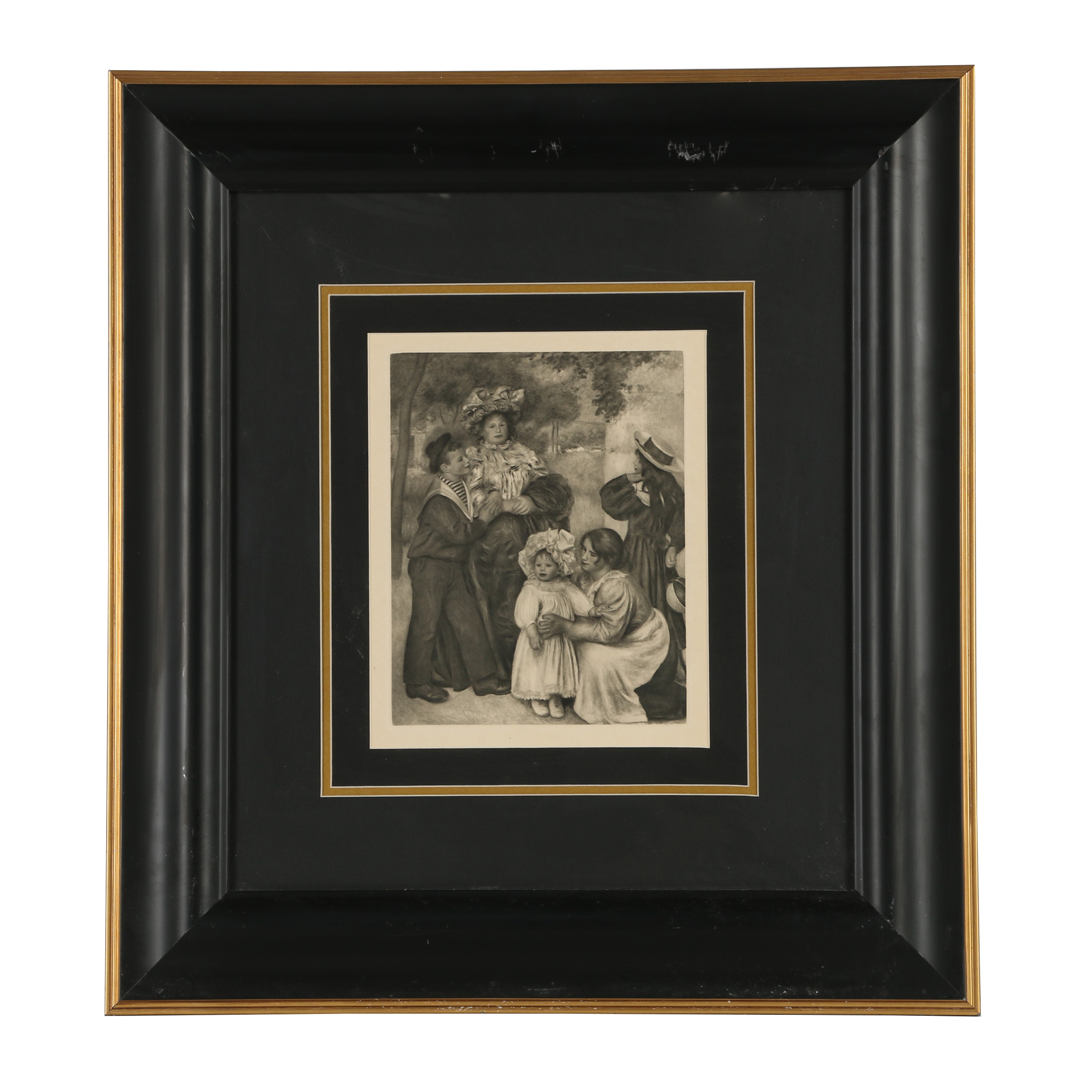 Heliogravure After Pierre-Auguste Renoir "La Famille"