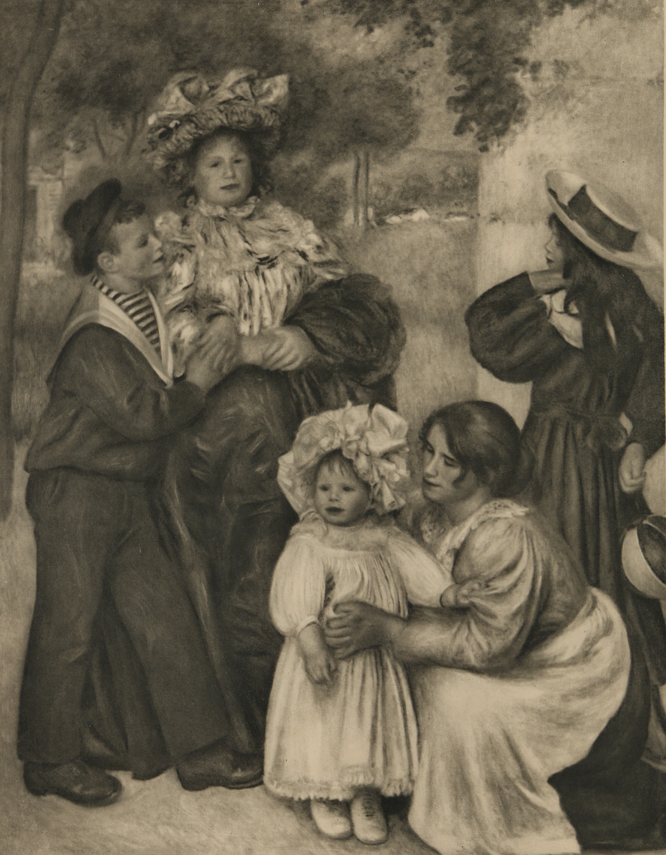 Heliogravure After Pierre-Auguste Renoir "La Famille"