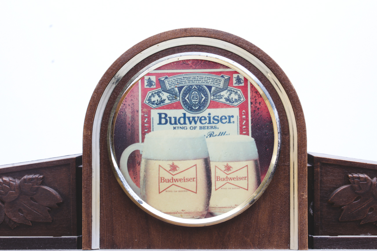 Budweiser Pool Table Light