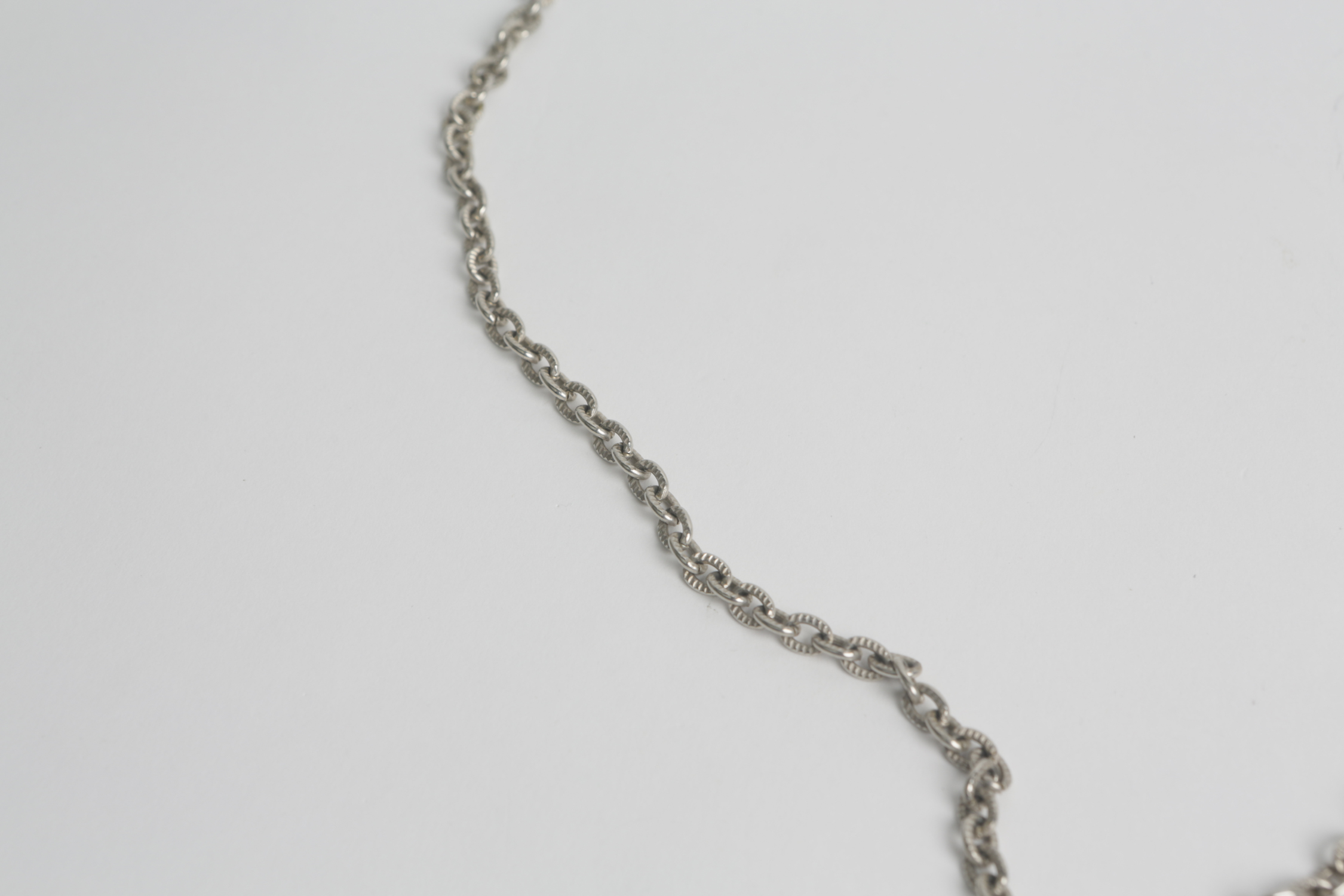 Sterling Silver Anchor Chain Necklace
