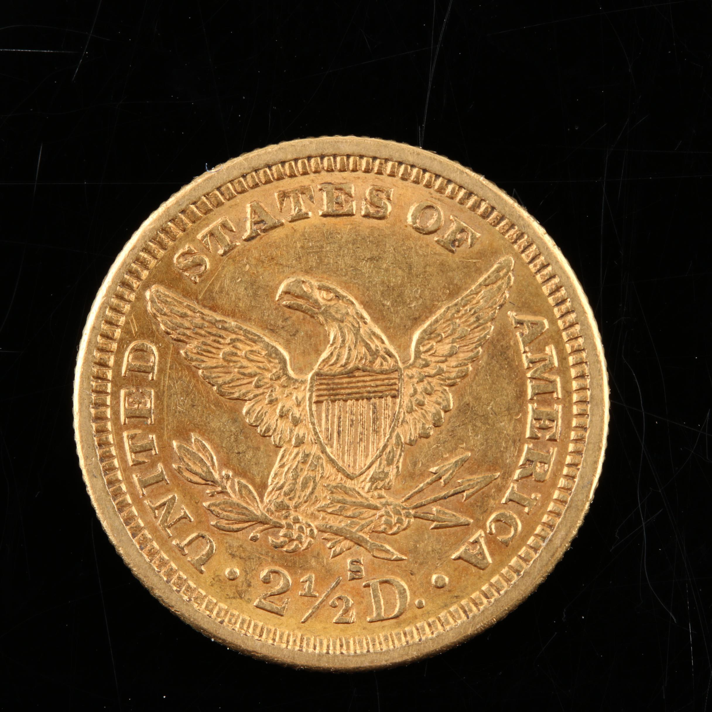 1878 Liberty Head $2.50 Gold Quarter Eagle