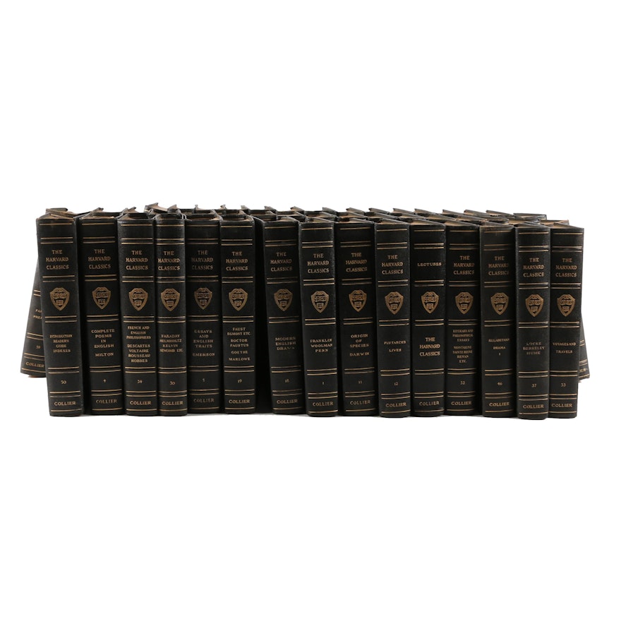 1909 "The Harvard Classics" in Forty-Nine Volumes