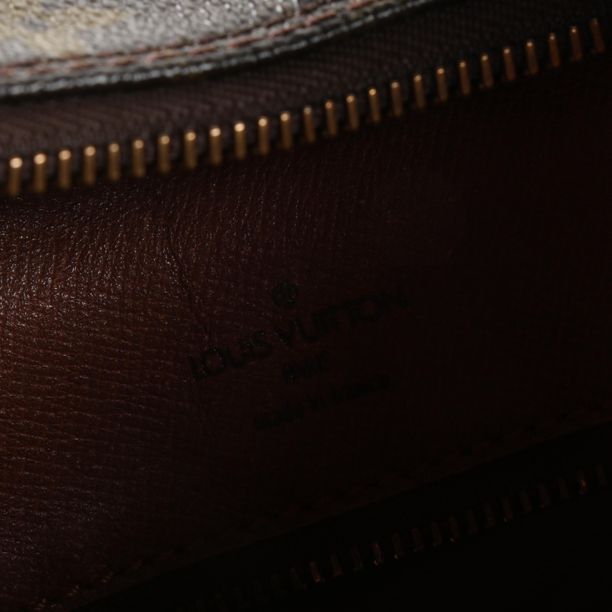 Vintage Louis Vuitton of Paris Monogram Canvas and Leather Shoulder Bag