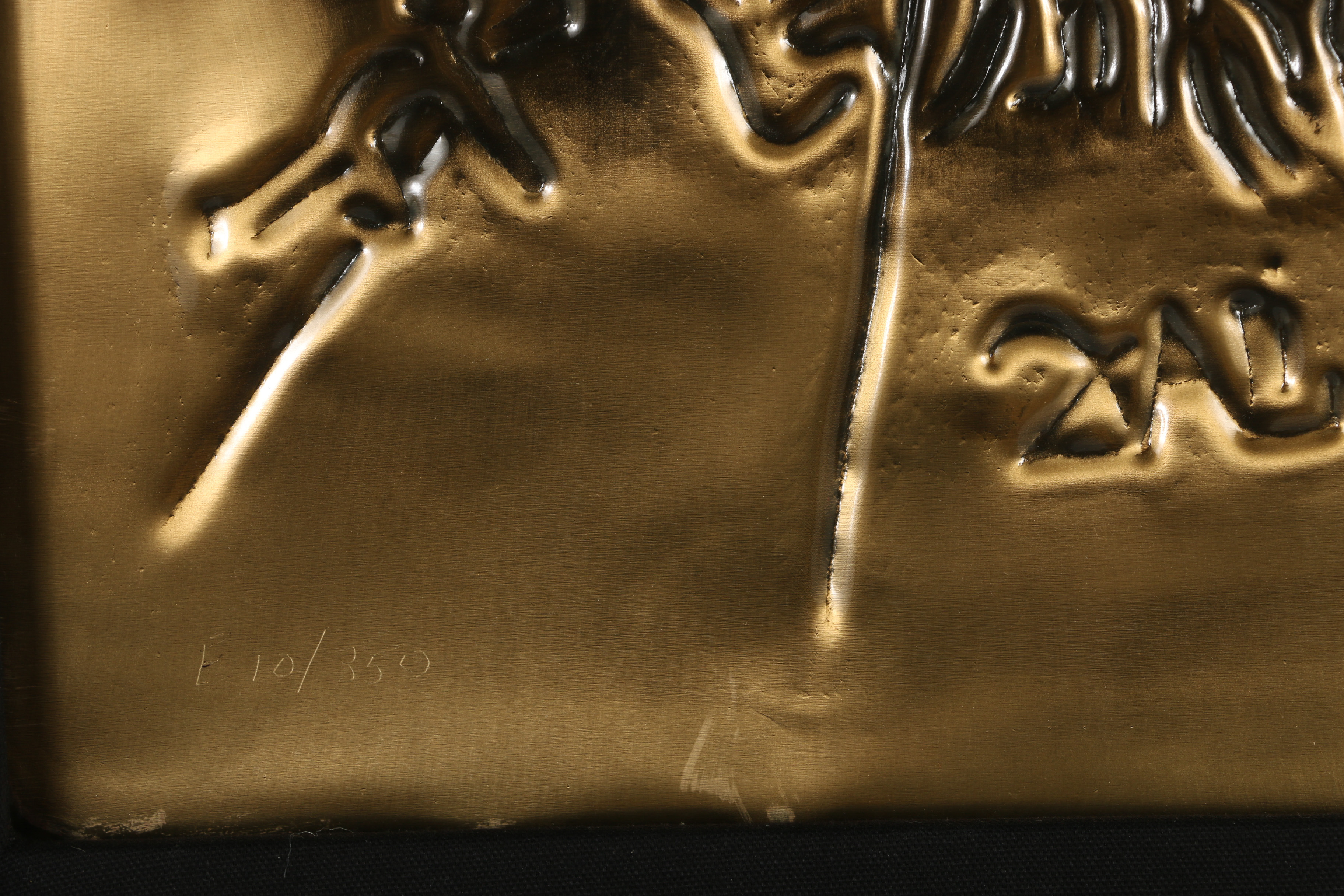 Bas-Relief of Salvador Dali's "The Ten Commandments"