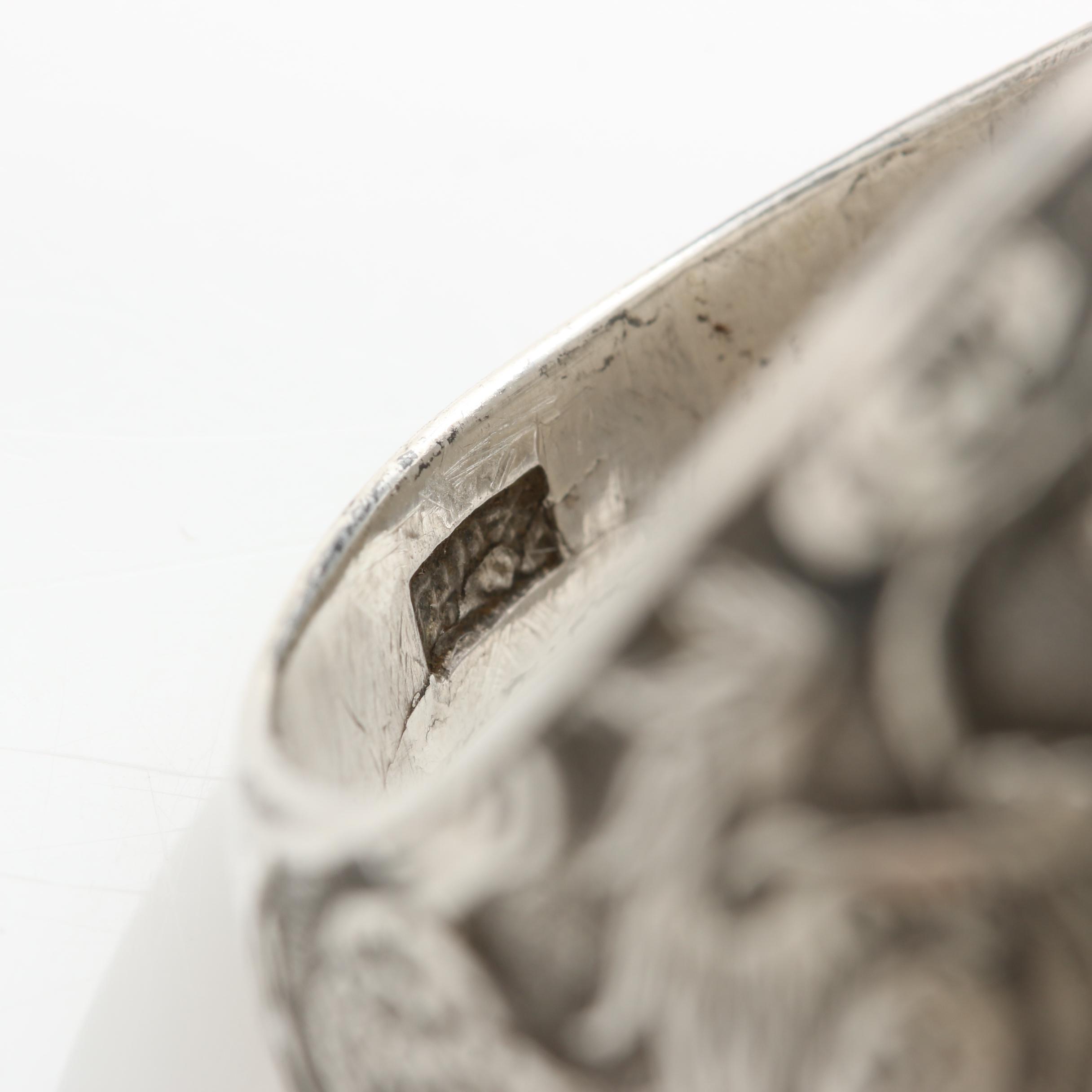 Sterling Silver Hematite Ring