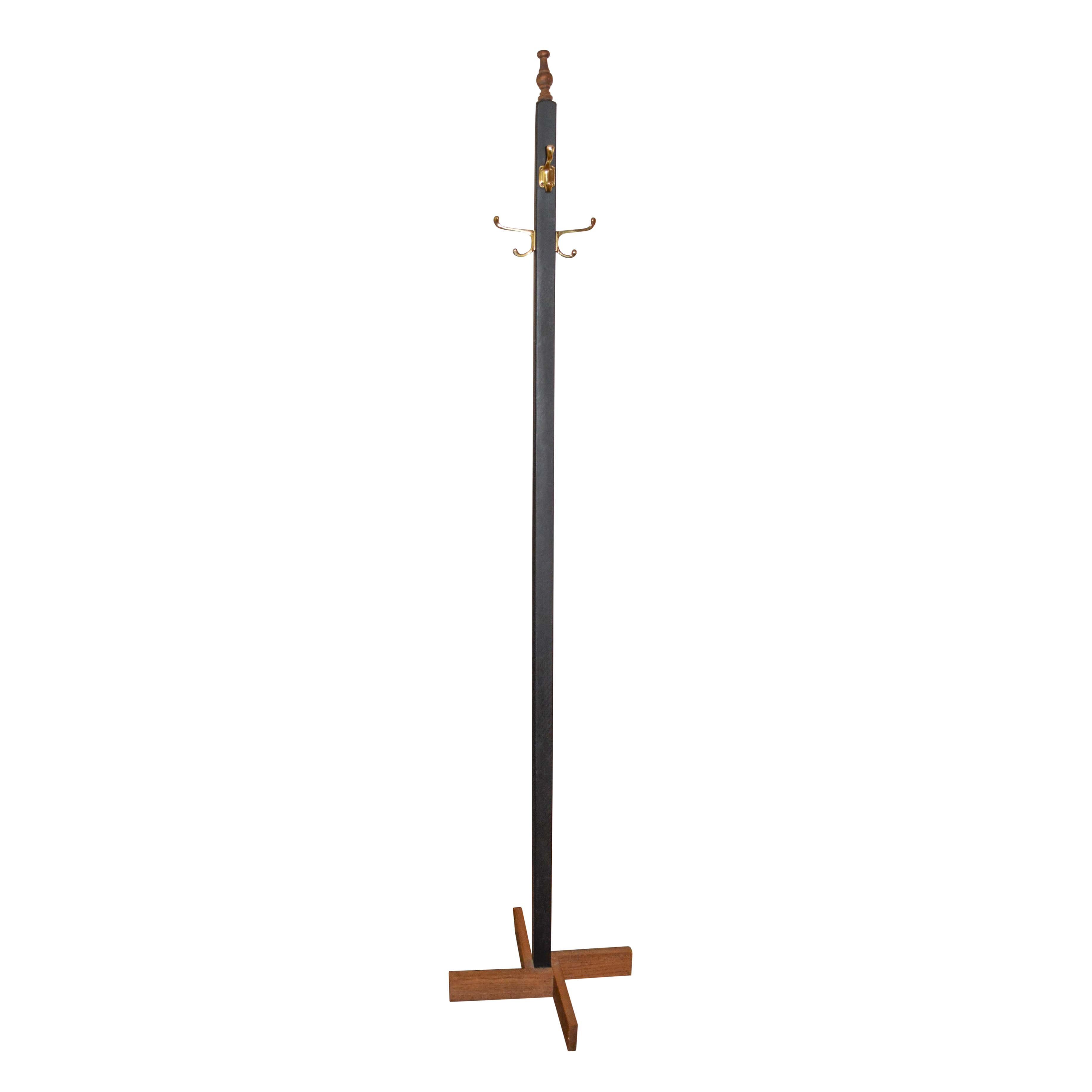 Contemporary Wooden Coat Rack