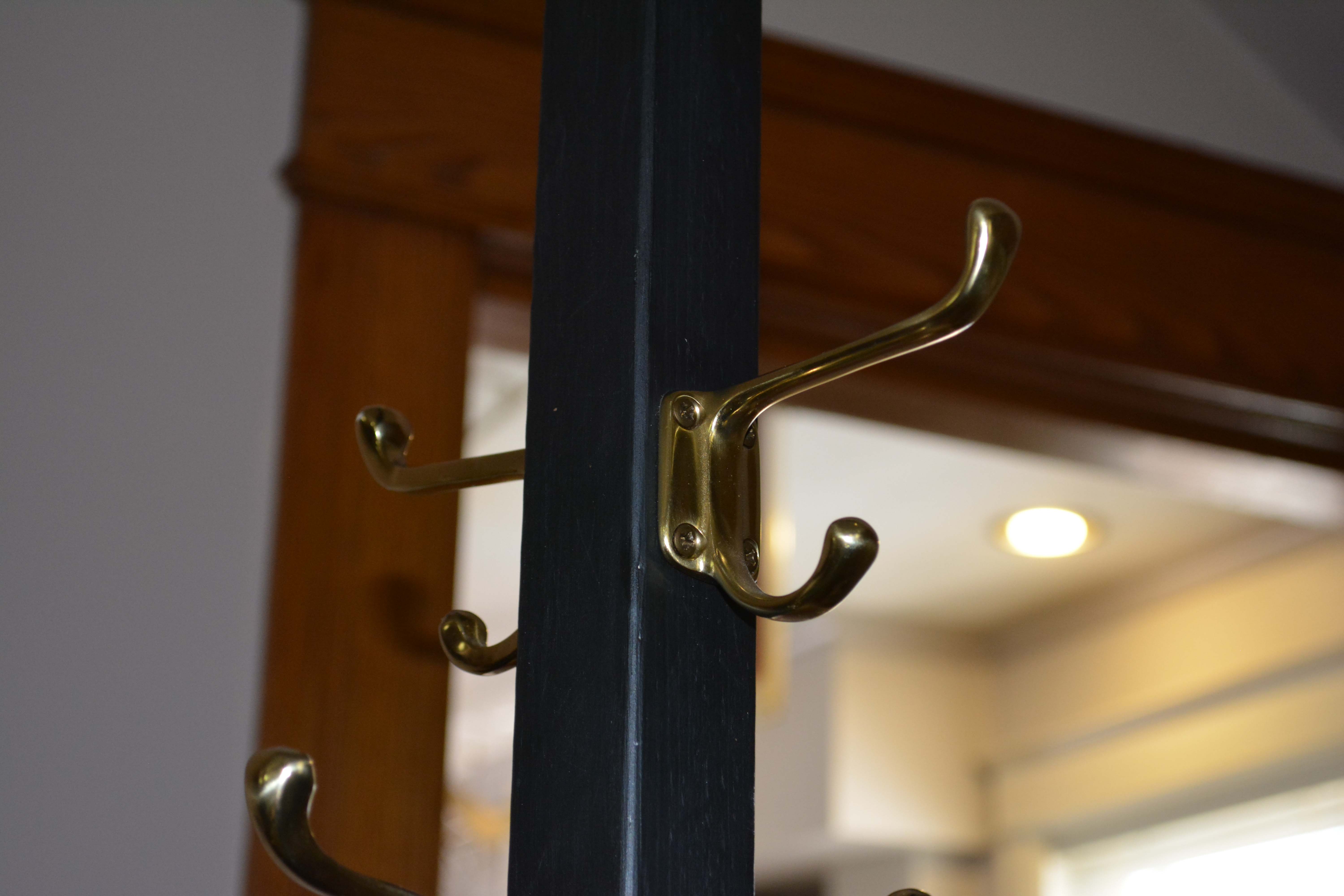 Contemporary Wooden Coat Rack