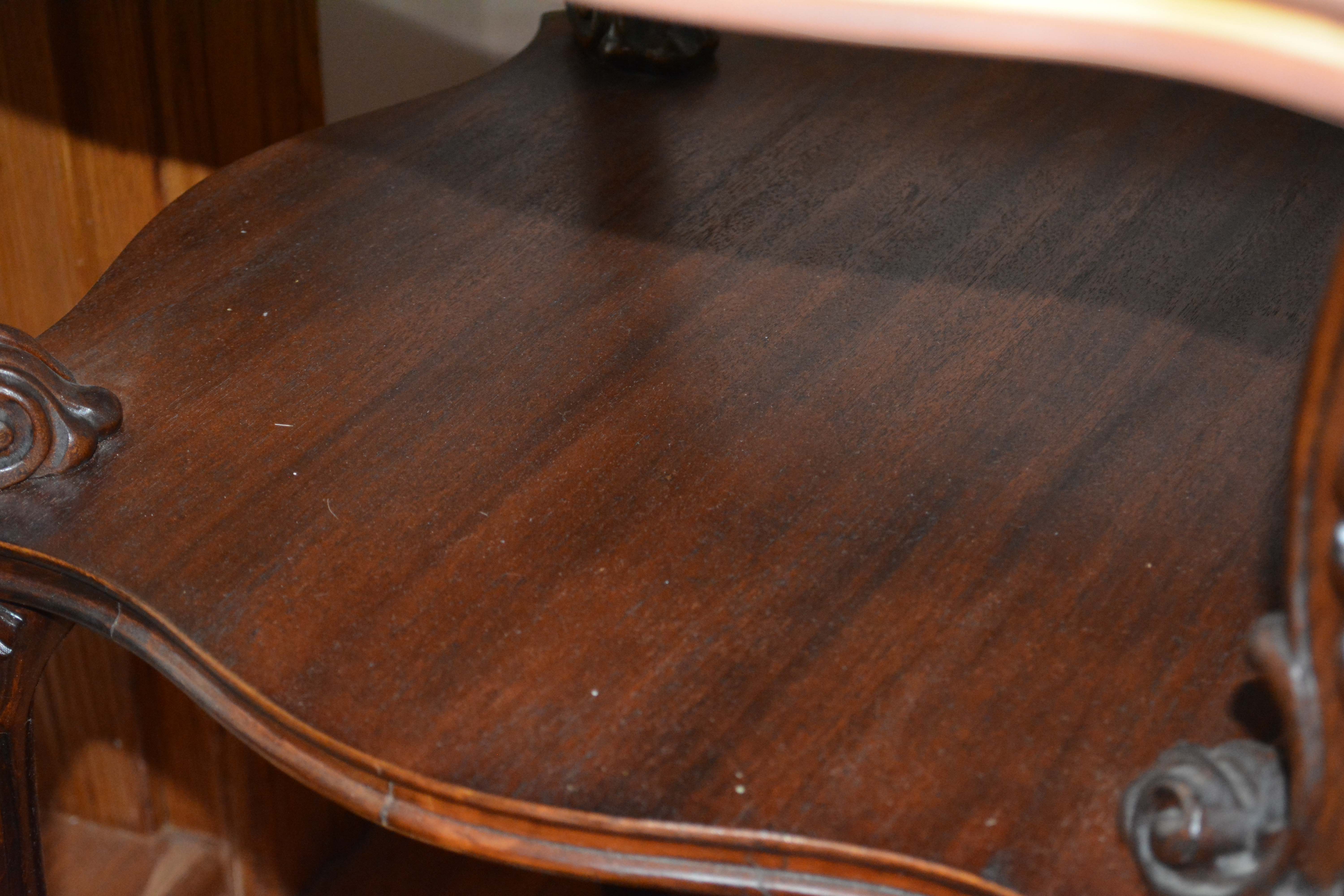 Vintage French Style Hand Painted Side Table