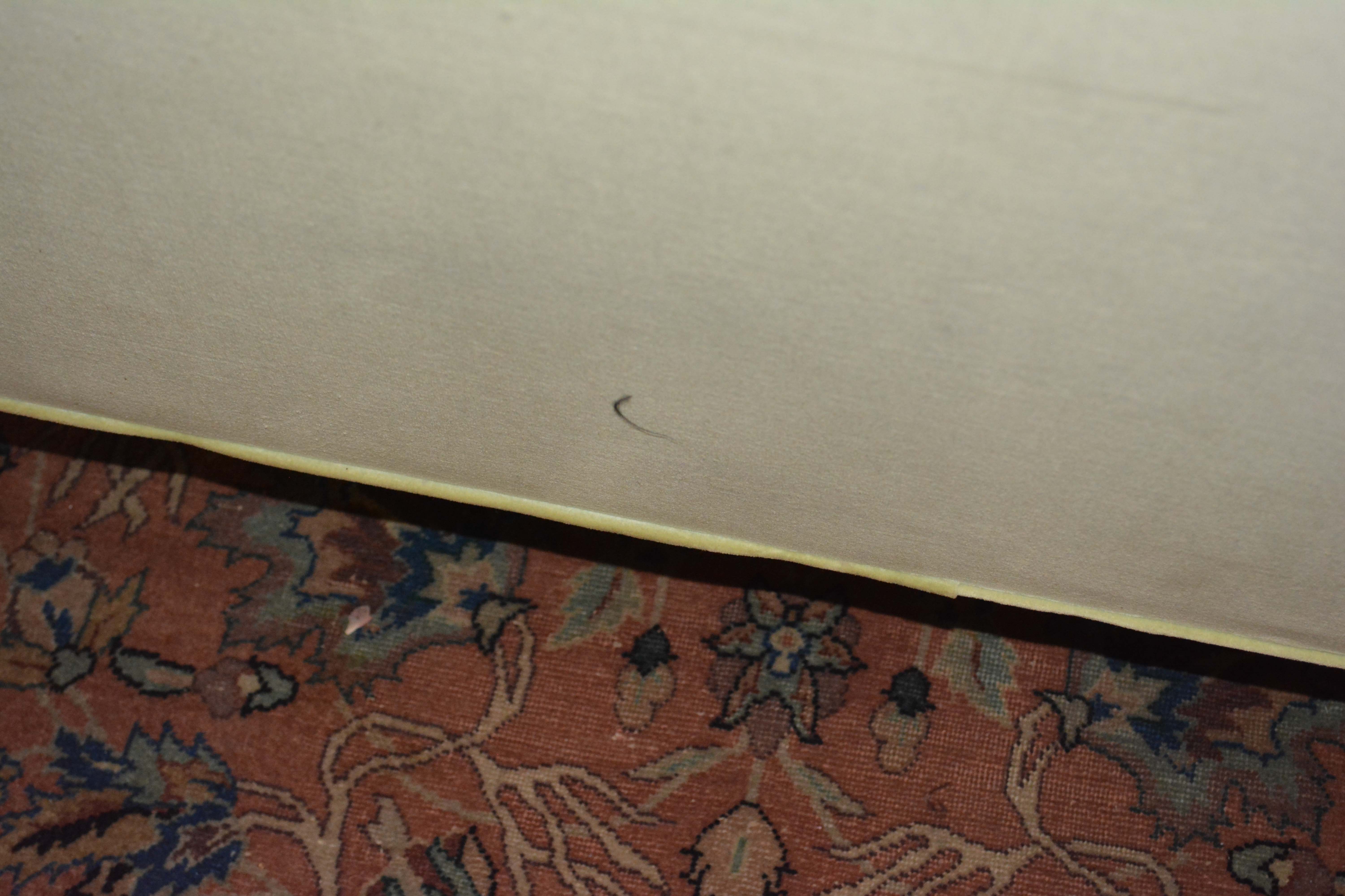 Vintage Regency Style Green Upholstered Love Seat