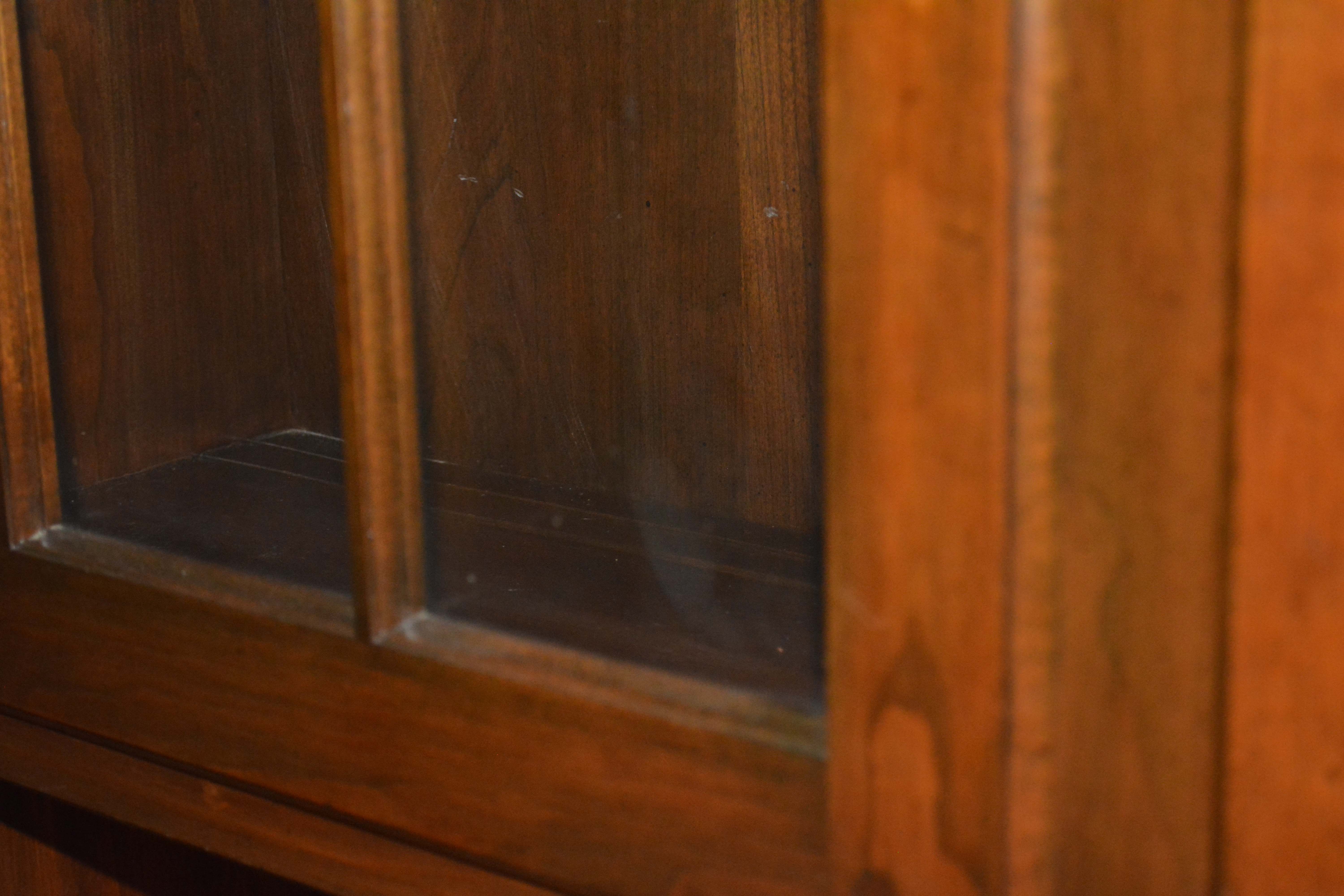 Vintage Colonial Style Cherry China Cabinet by Pennsylvania House