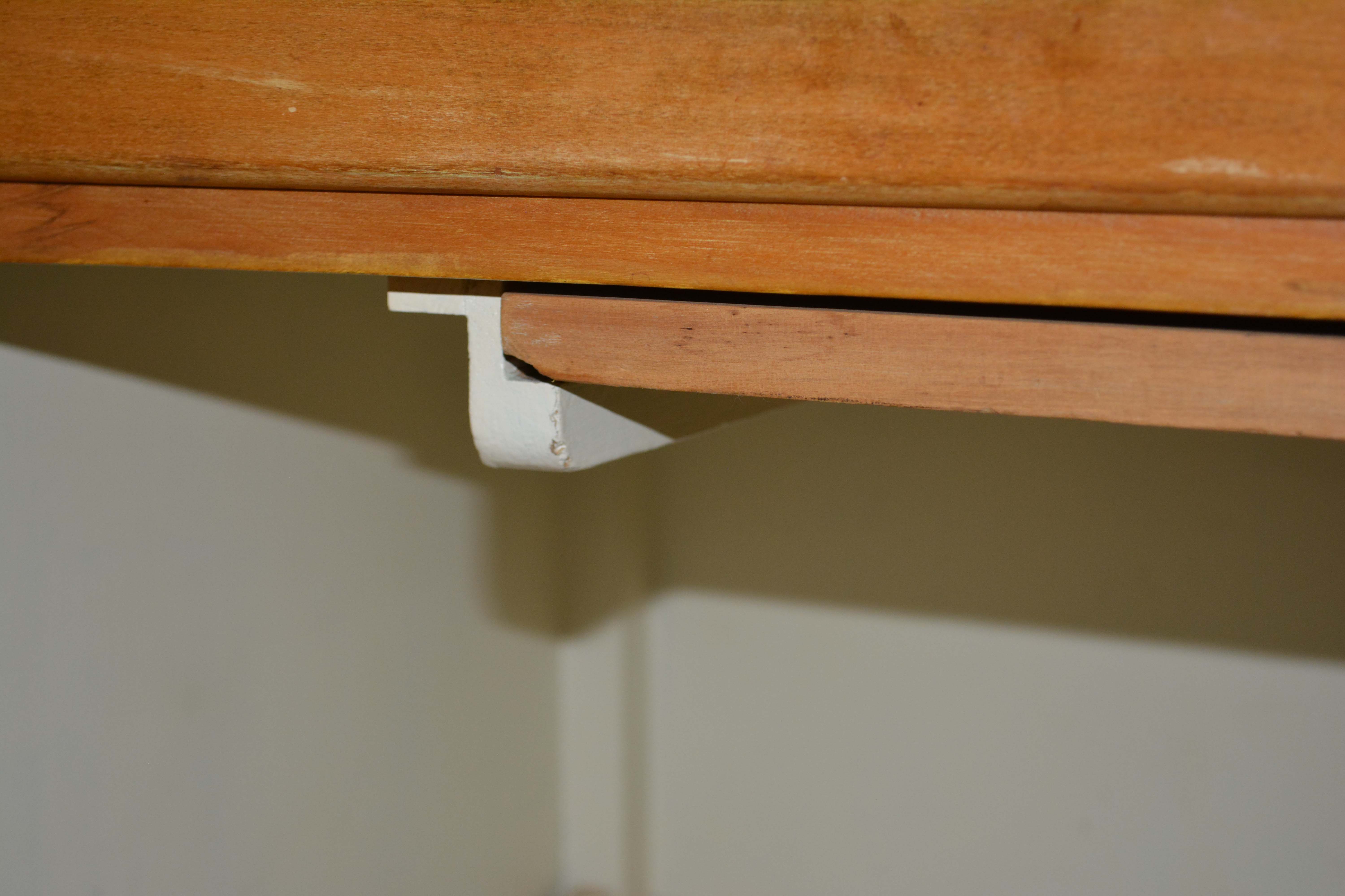 Vintage Metal Top Side Cabinet by Marshall Field & Company