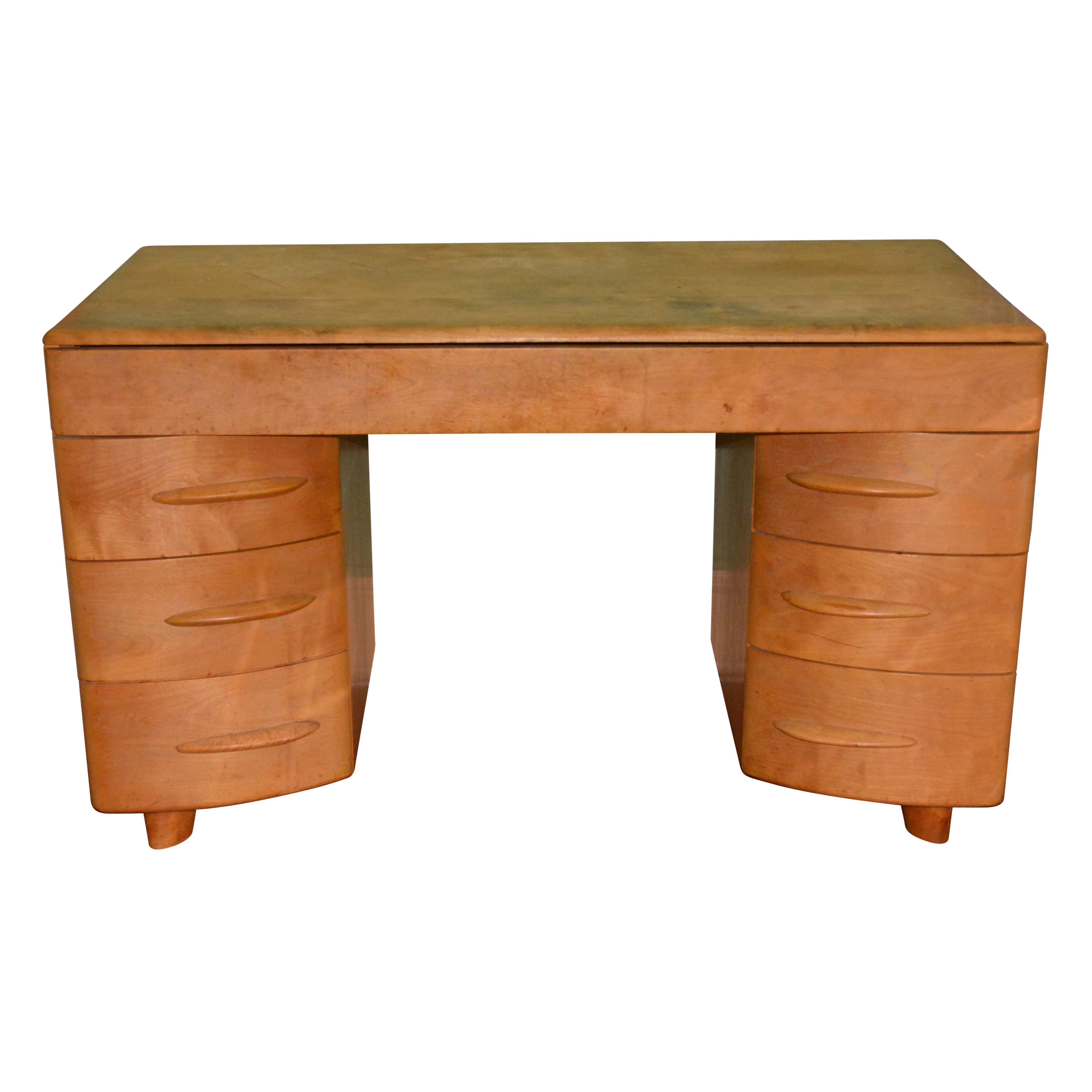 Vintage Art Deco Desk by Heywood-Wakefield