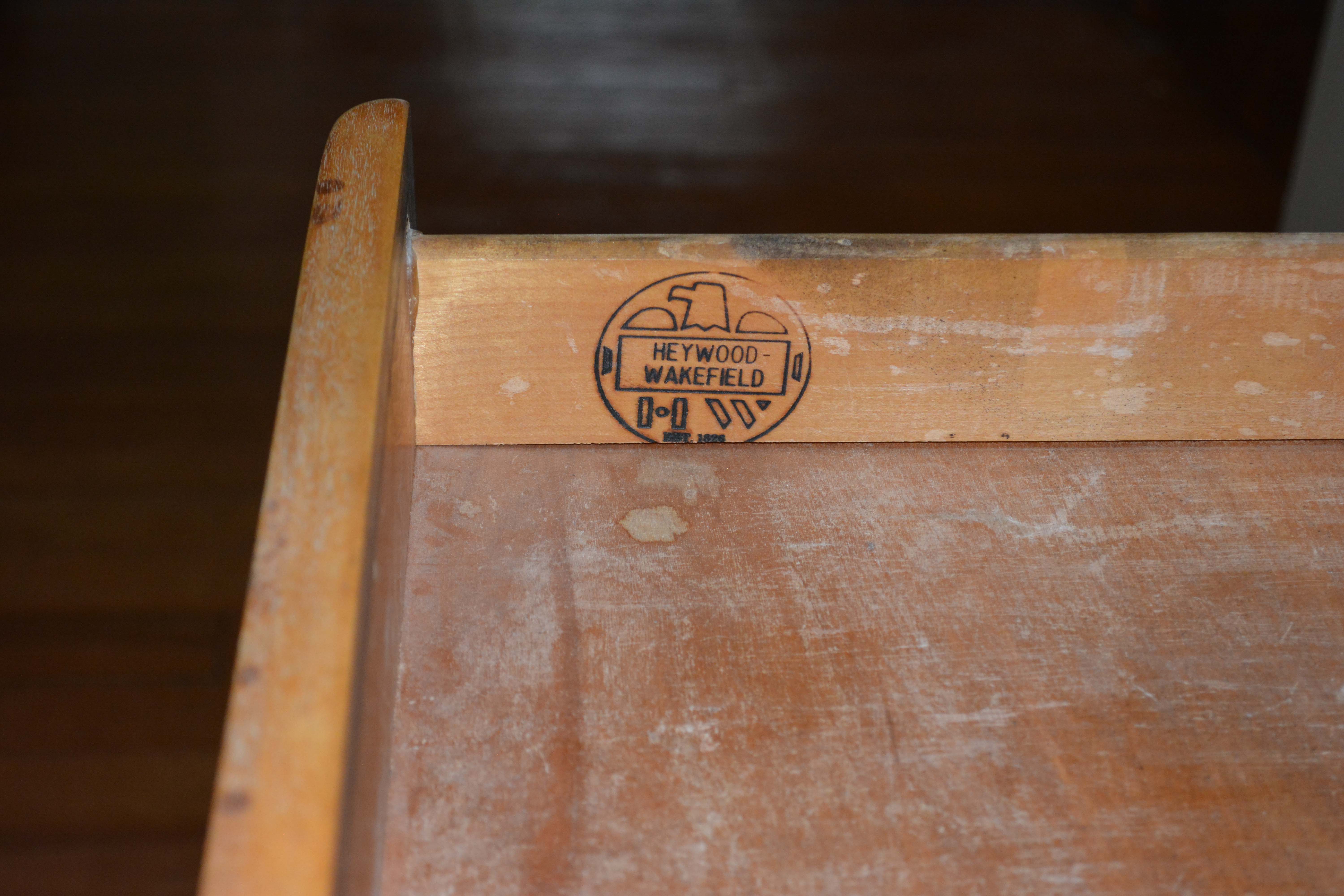 Vintage Art Deco Desk by Heywood-Wakefield