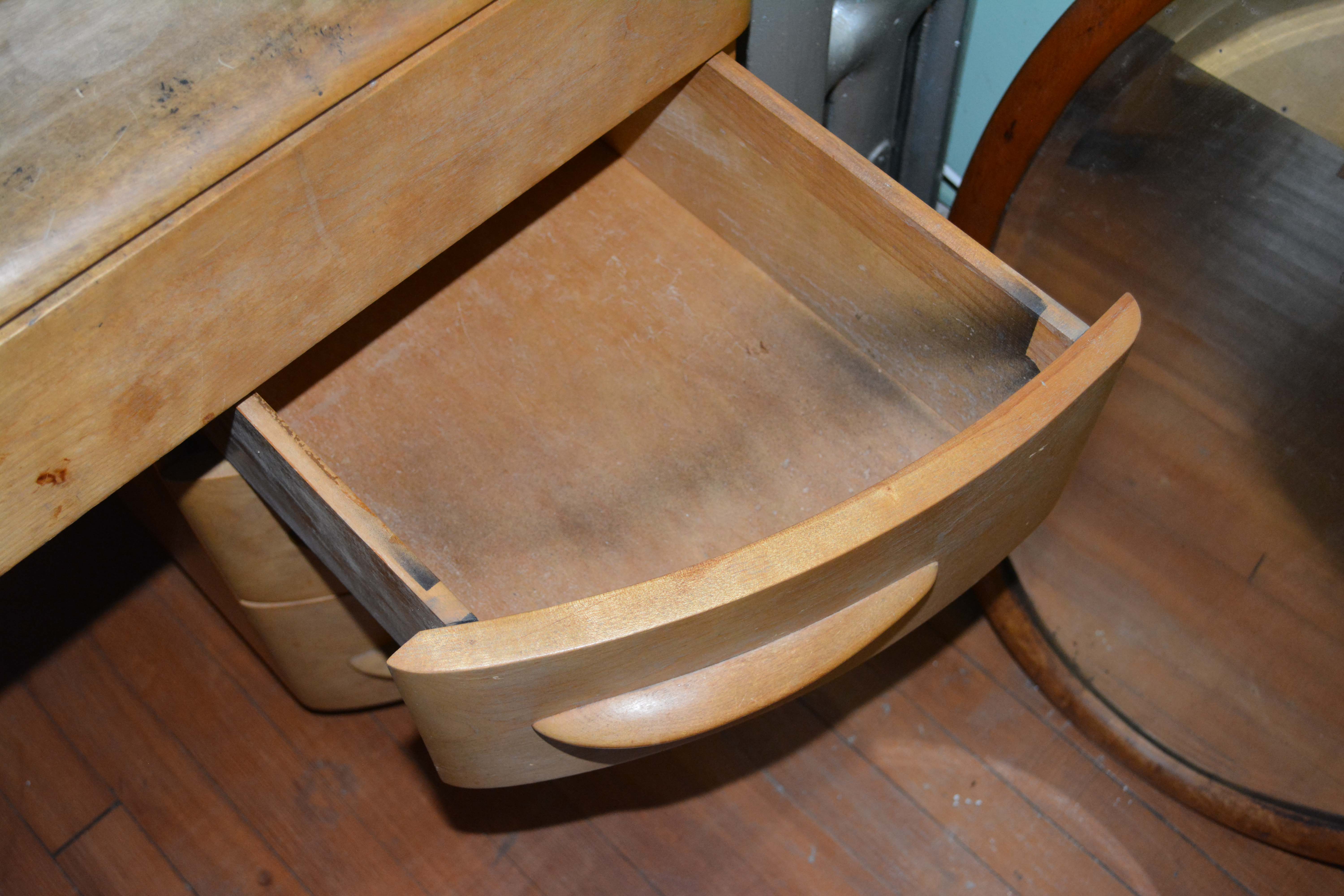 Vintage Art Deco Desk by Heywood-Wakefield