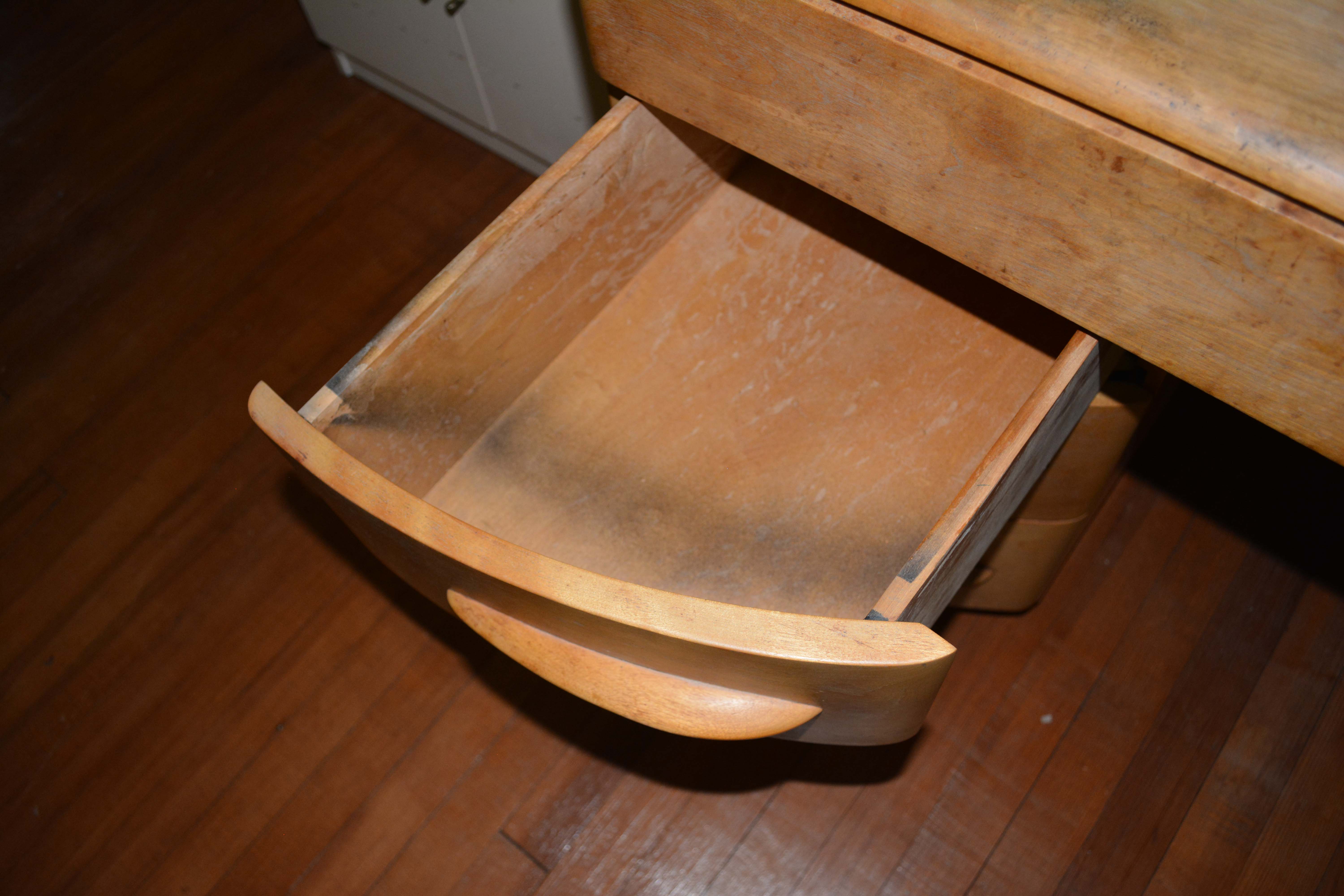 Vintage Art Deco Desk by Heywood-Wakefield