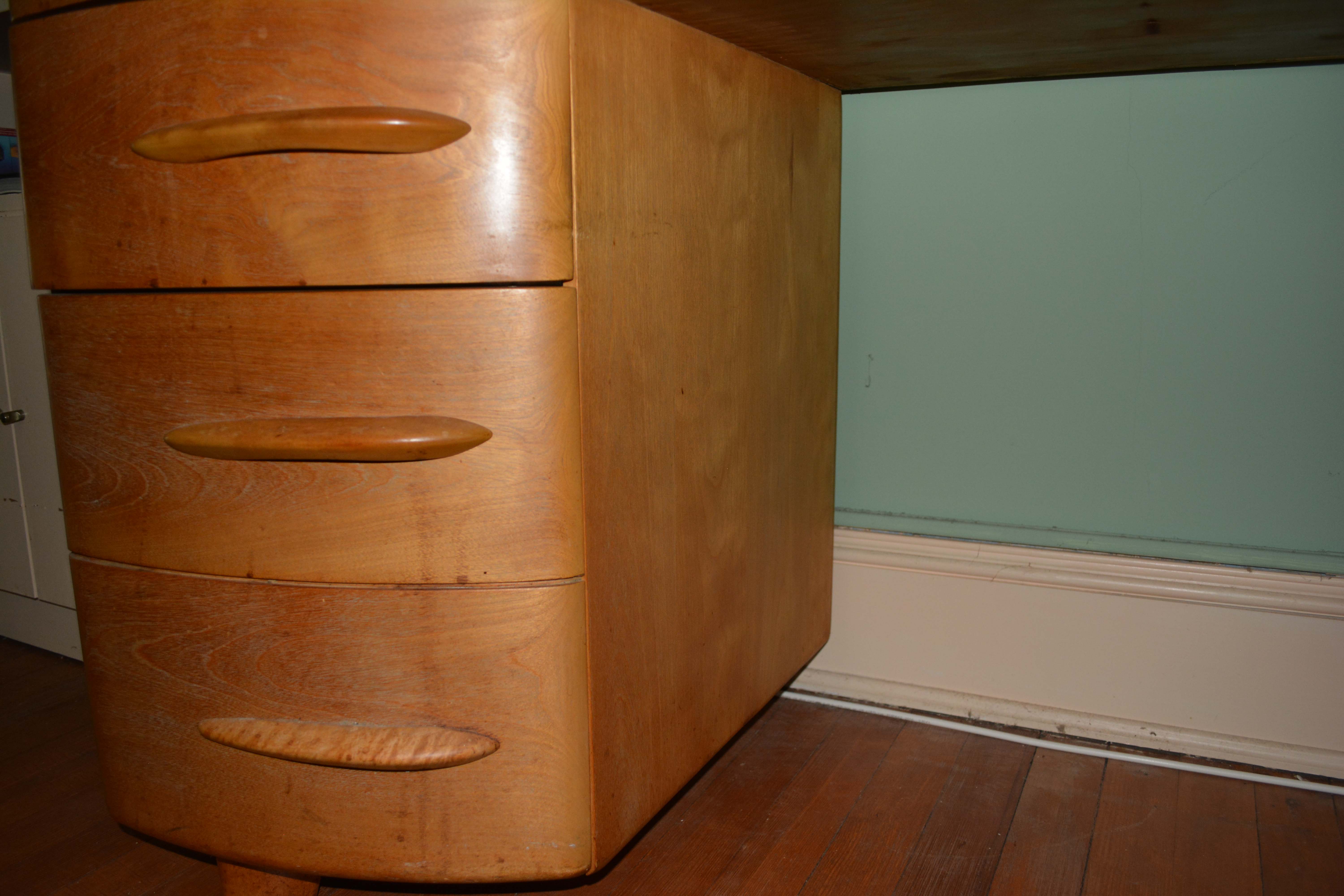 Vintage Art Deco Desk by Heywood-Wakefield