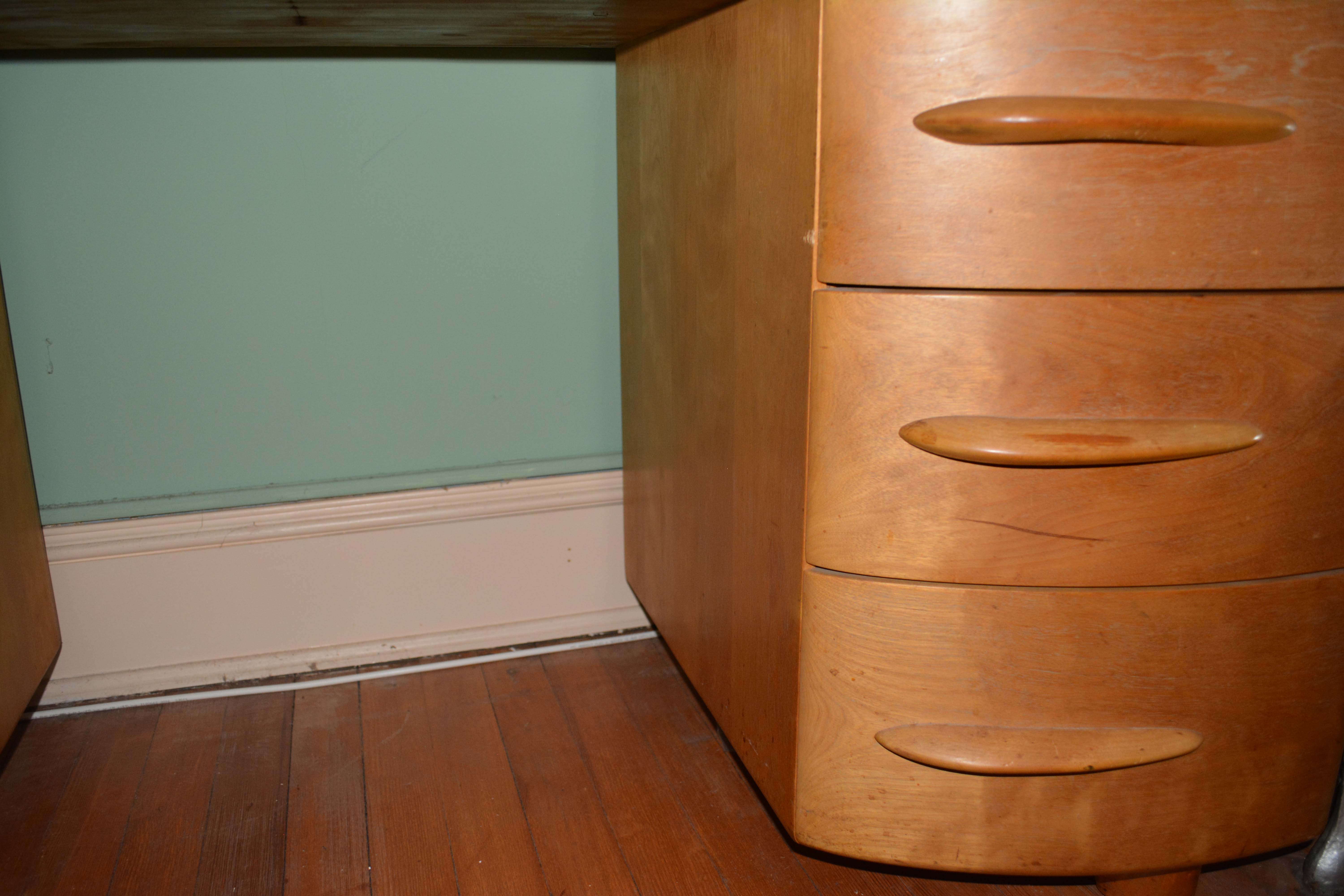 Vintage Art Deco Desk by Heywood-Wakefield