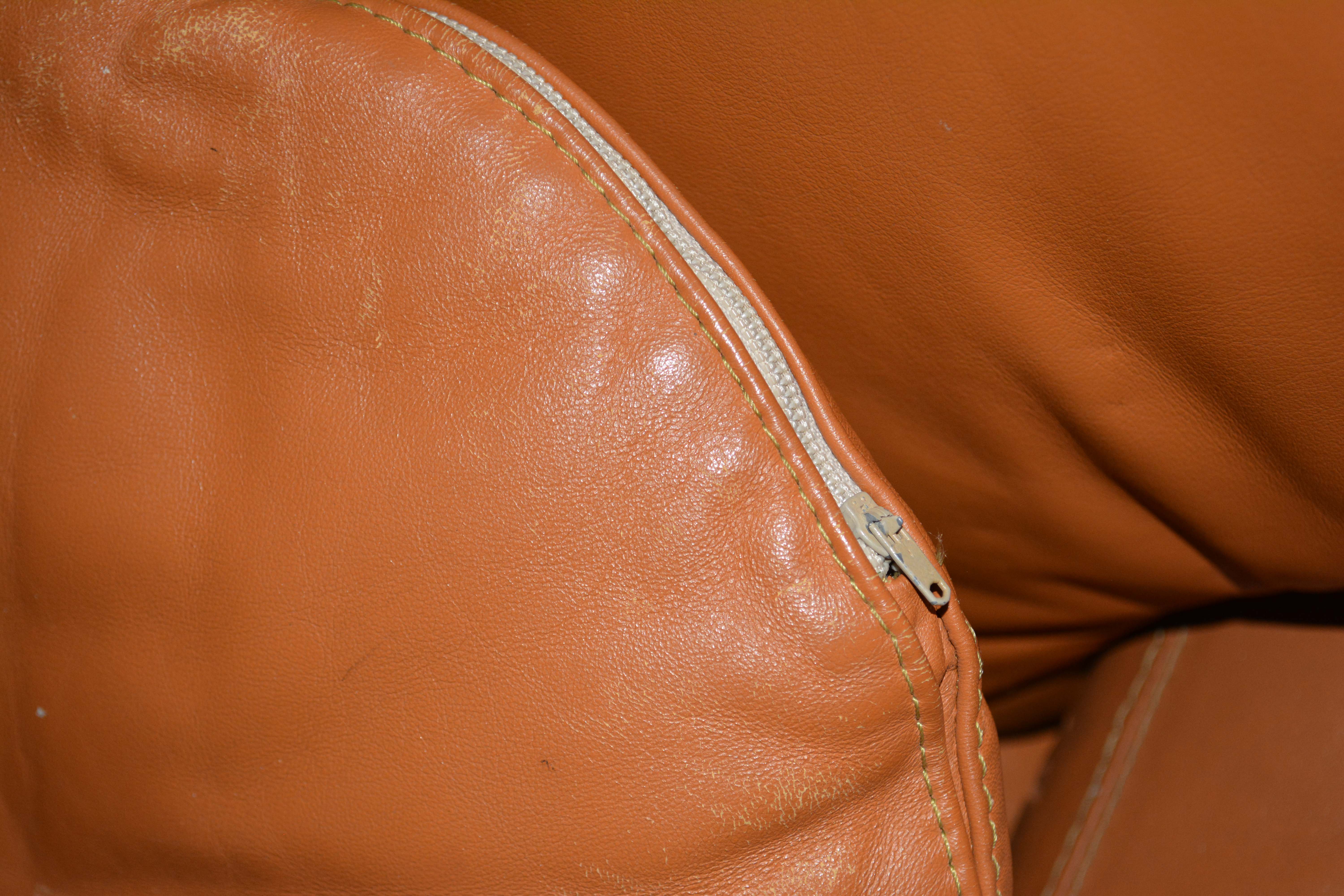 Vintage Leather Sofa by Arketipo