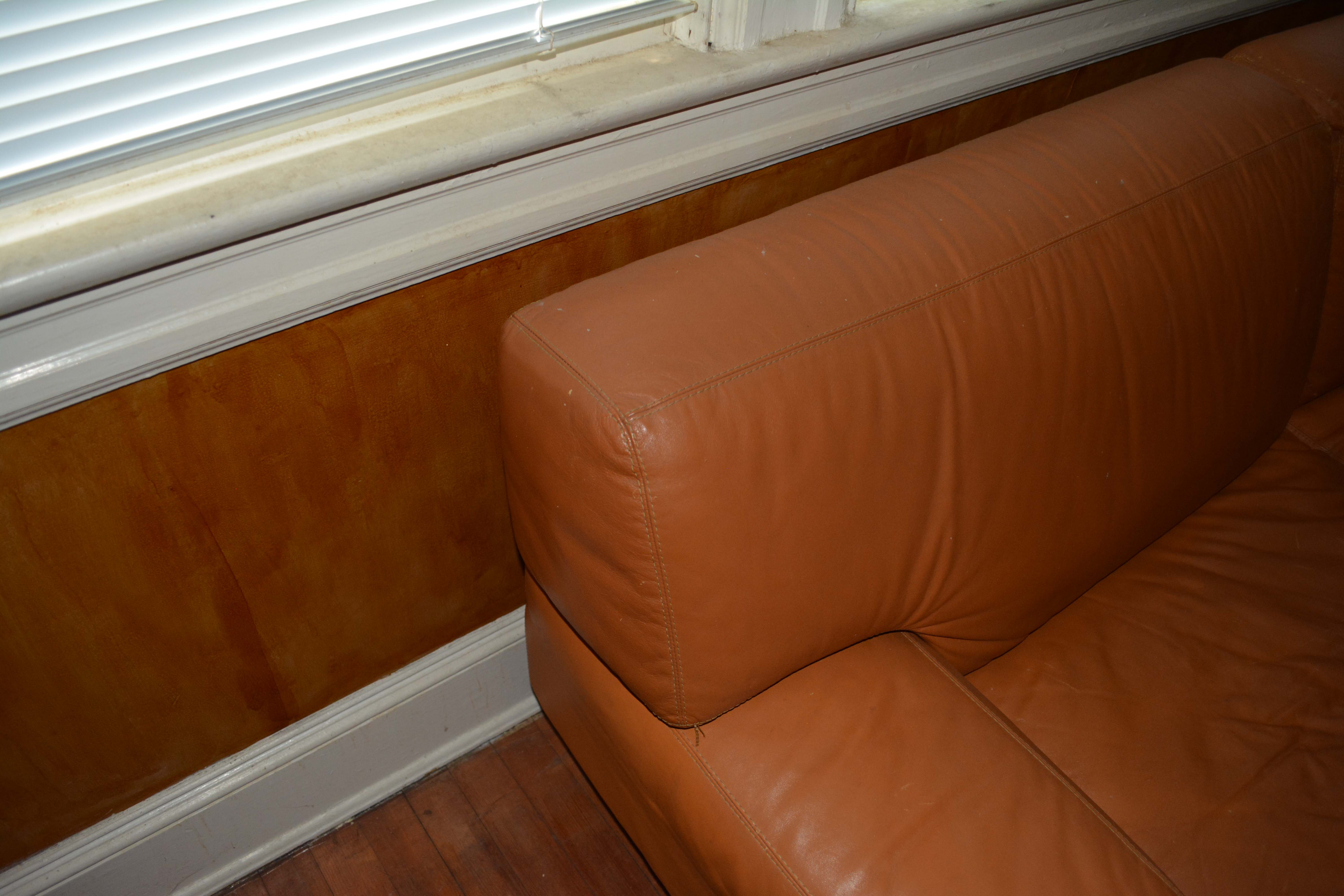 Vintage Leather Sofa by Arketipo