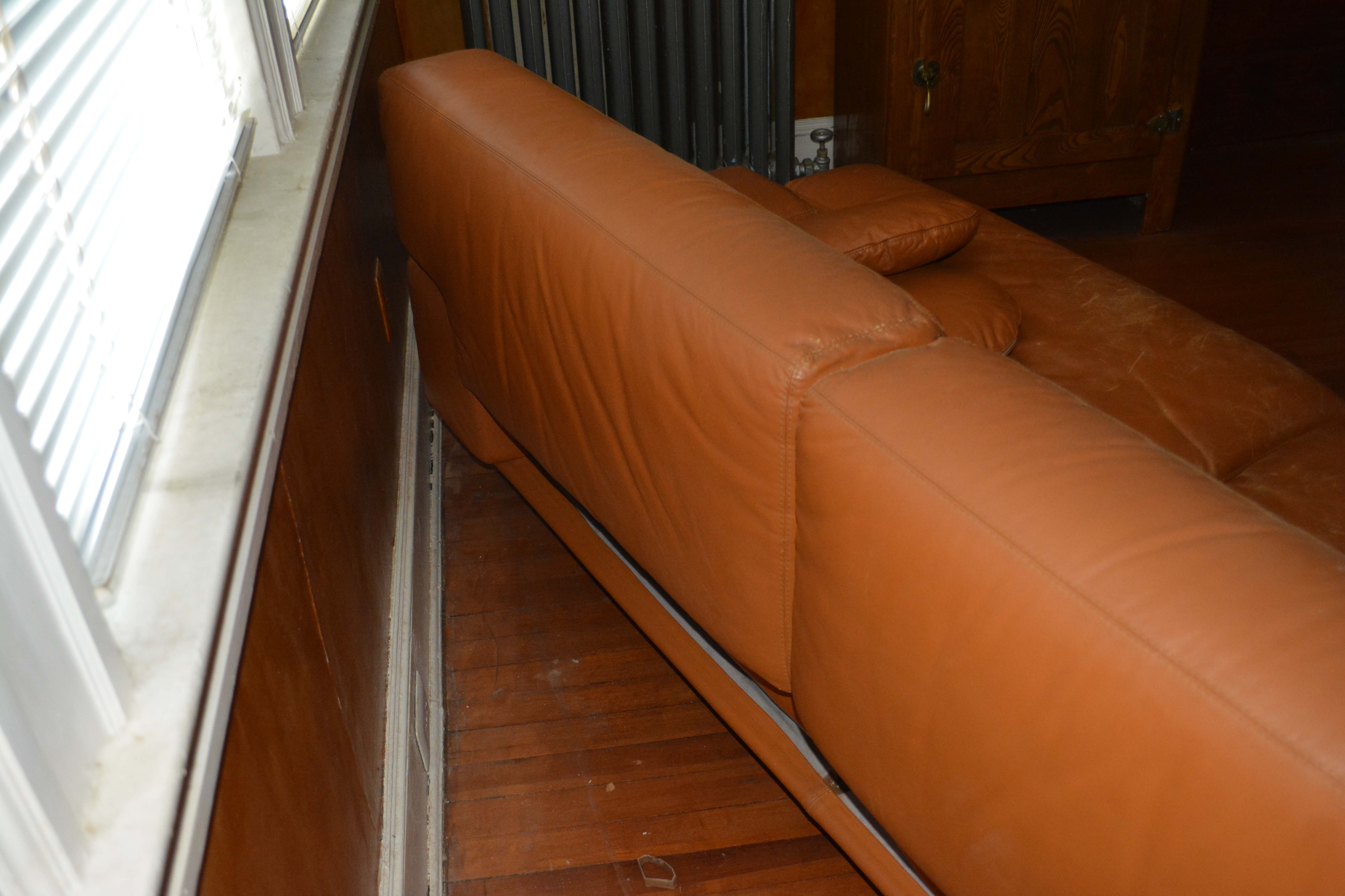 Vintage Leather Sofa by Arketipo