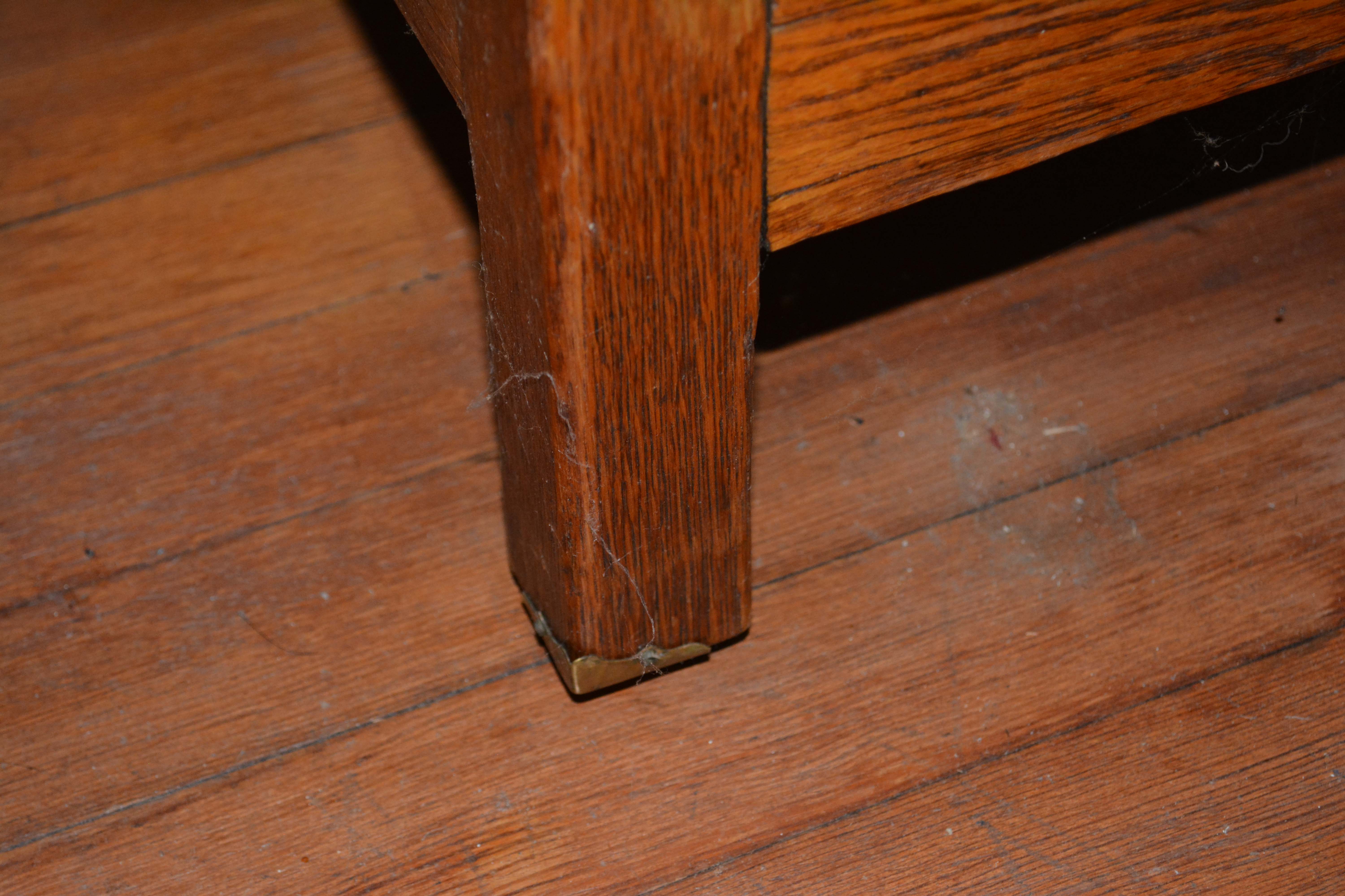 Vintage Oak Standing Clerks Desk