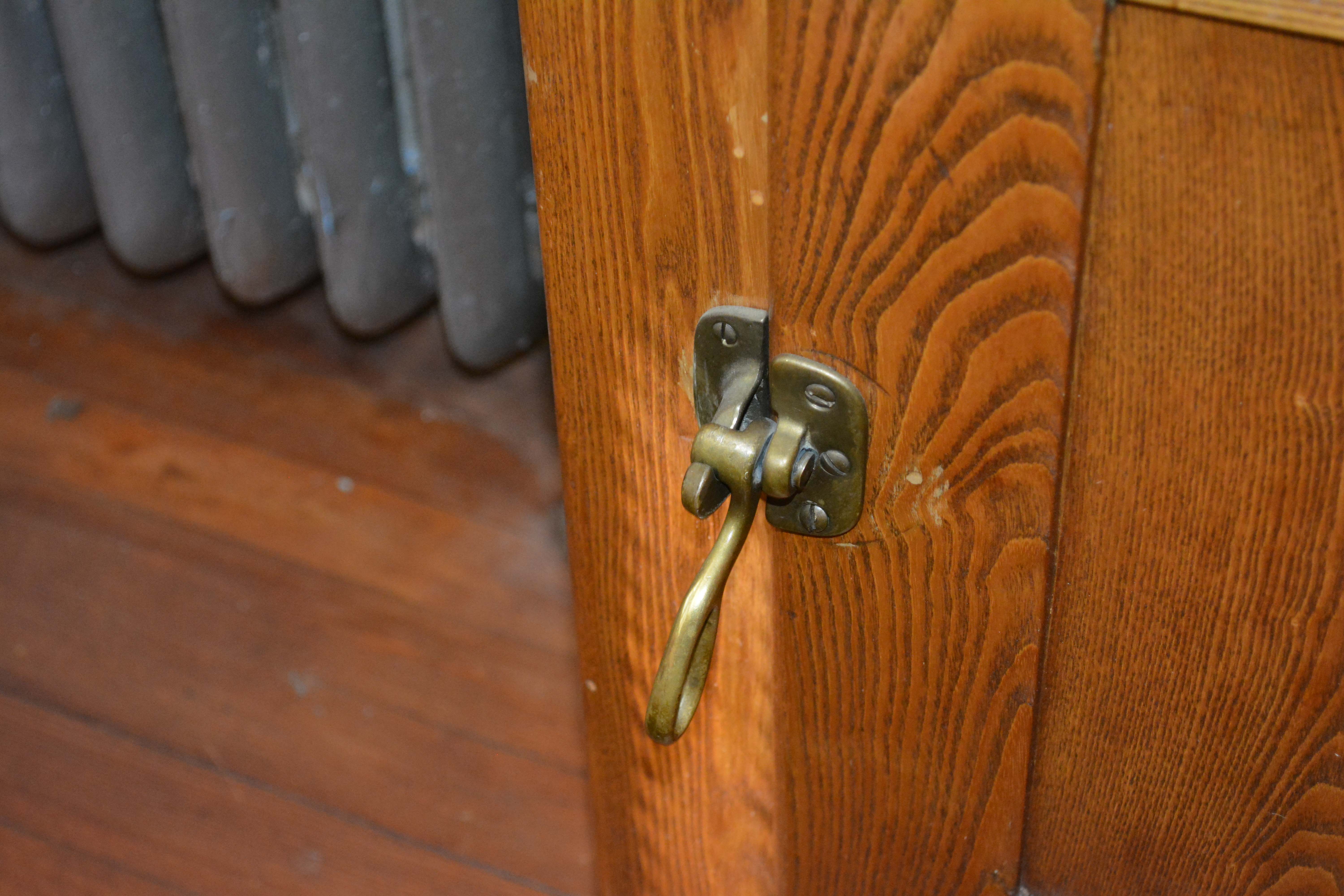 Vintage Oak Ice Chest and Ice Box
