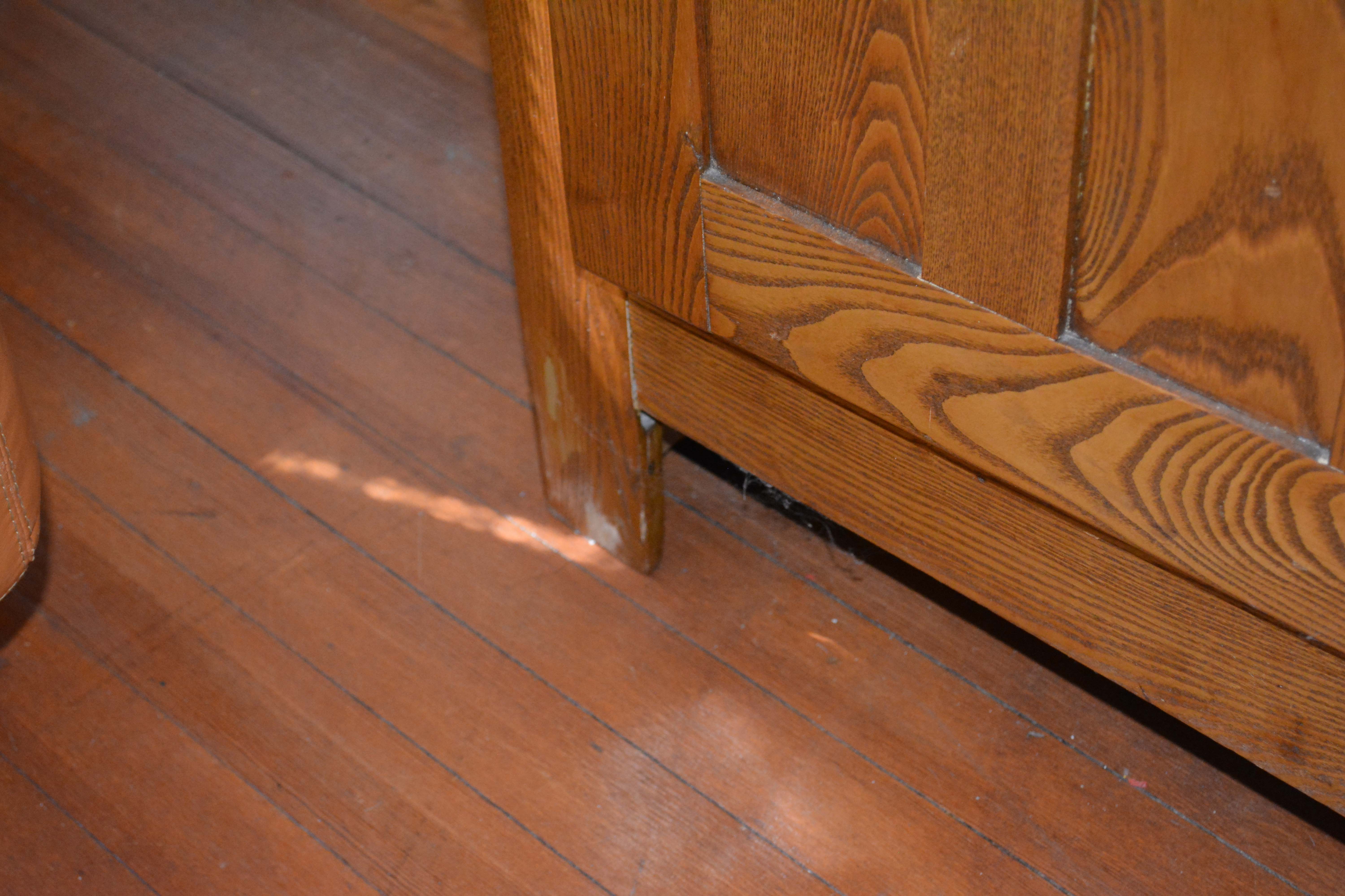 Vintage Oak Ice Chest and Ice Box