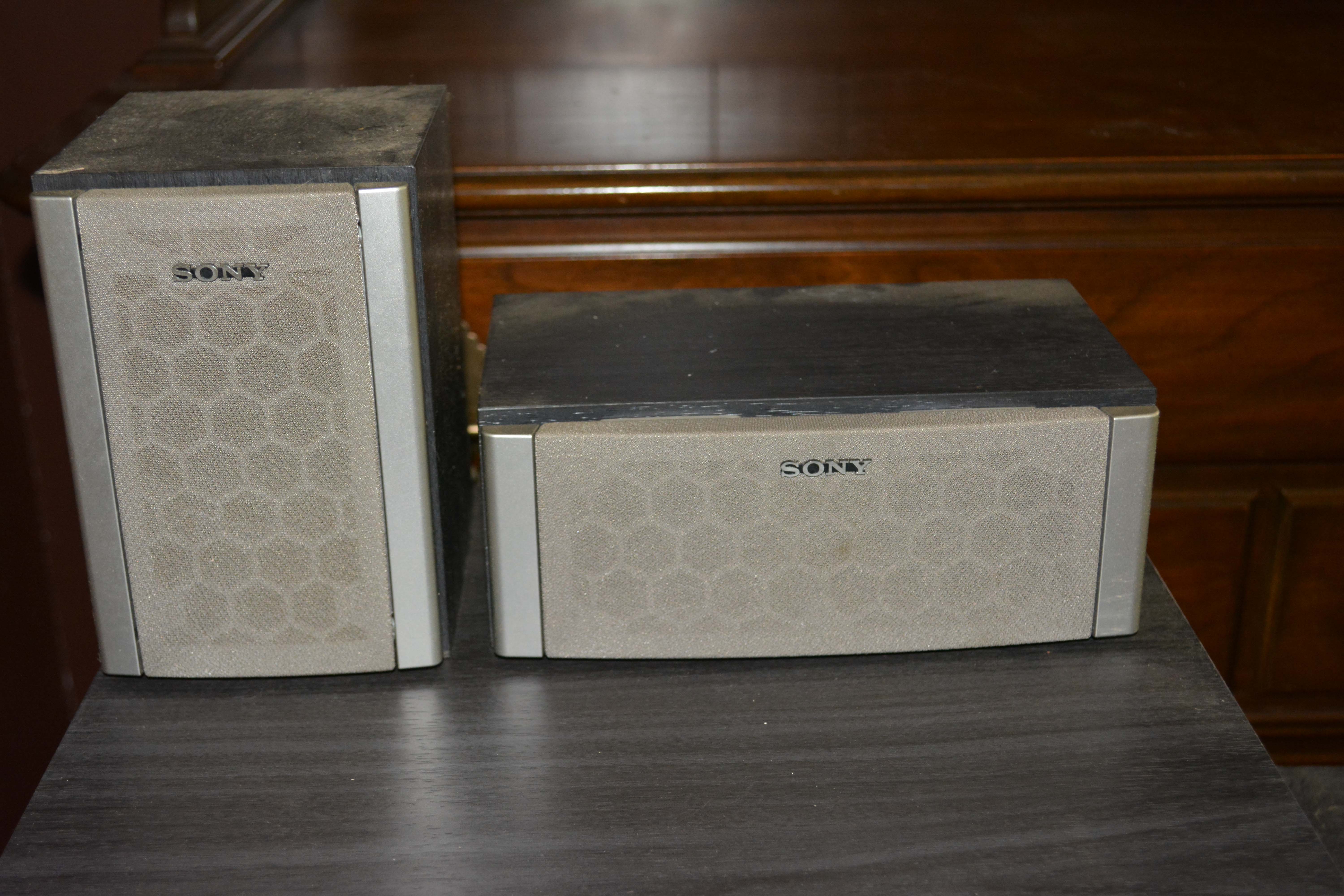 Sony Subwoofer, Speakers and Digital Audio/ Video Control Center