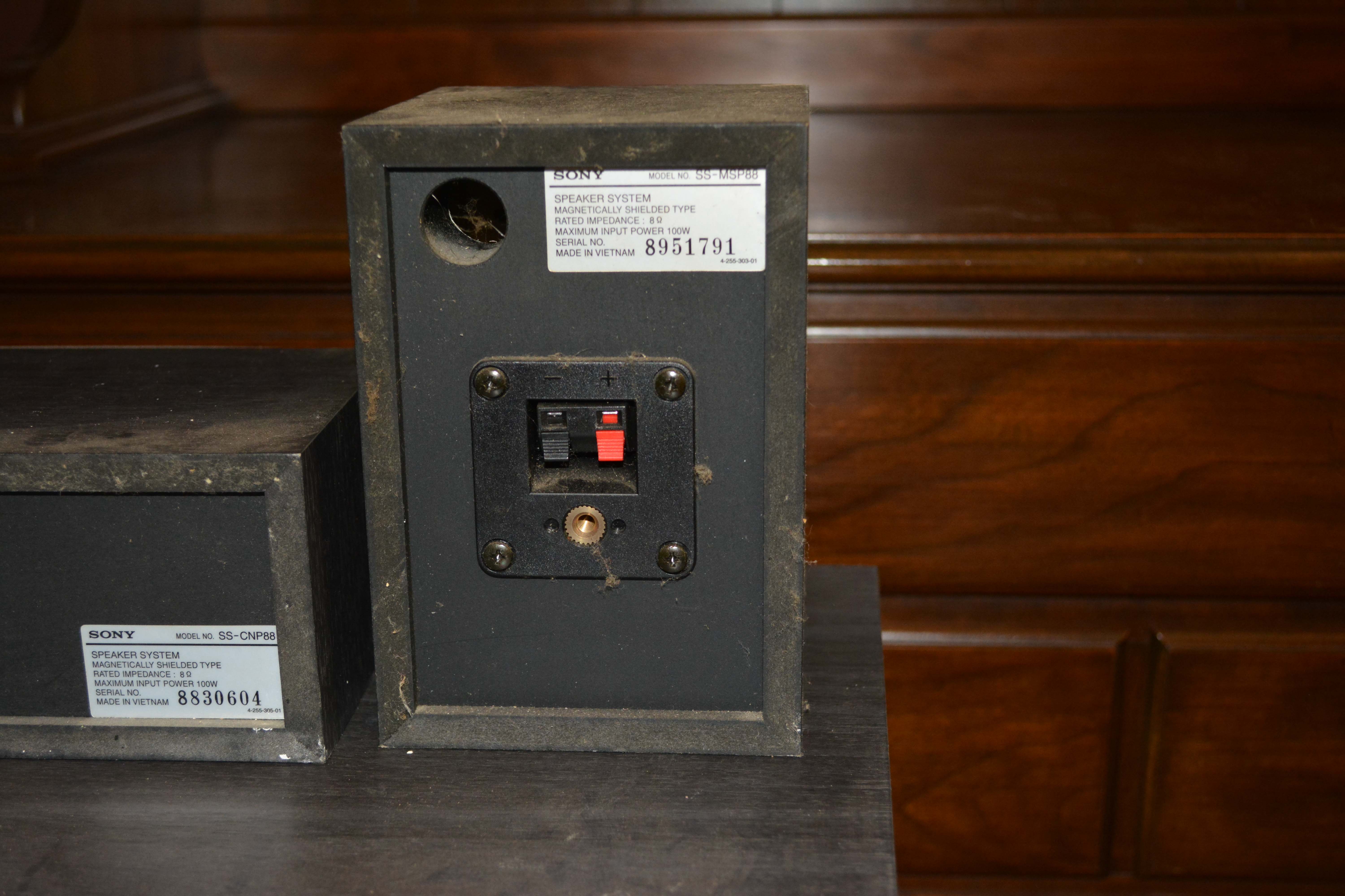 Sony Subwoofer, Speakers and Digital Audio/ Video Control Center