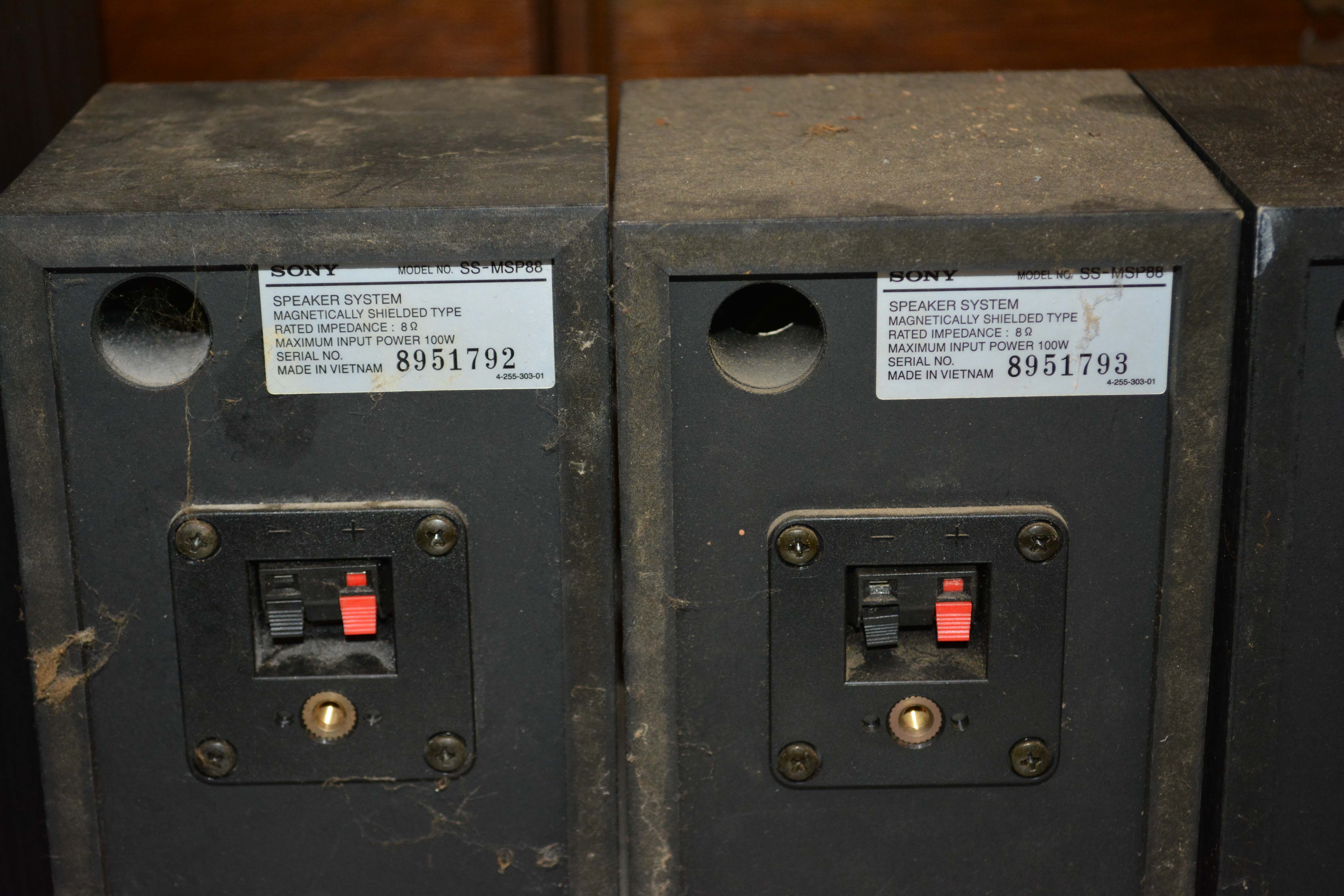 Sony Subwoofer, Speakers and Digital Audio/ Video Control Center