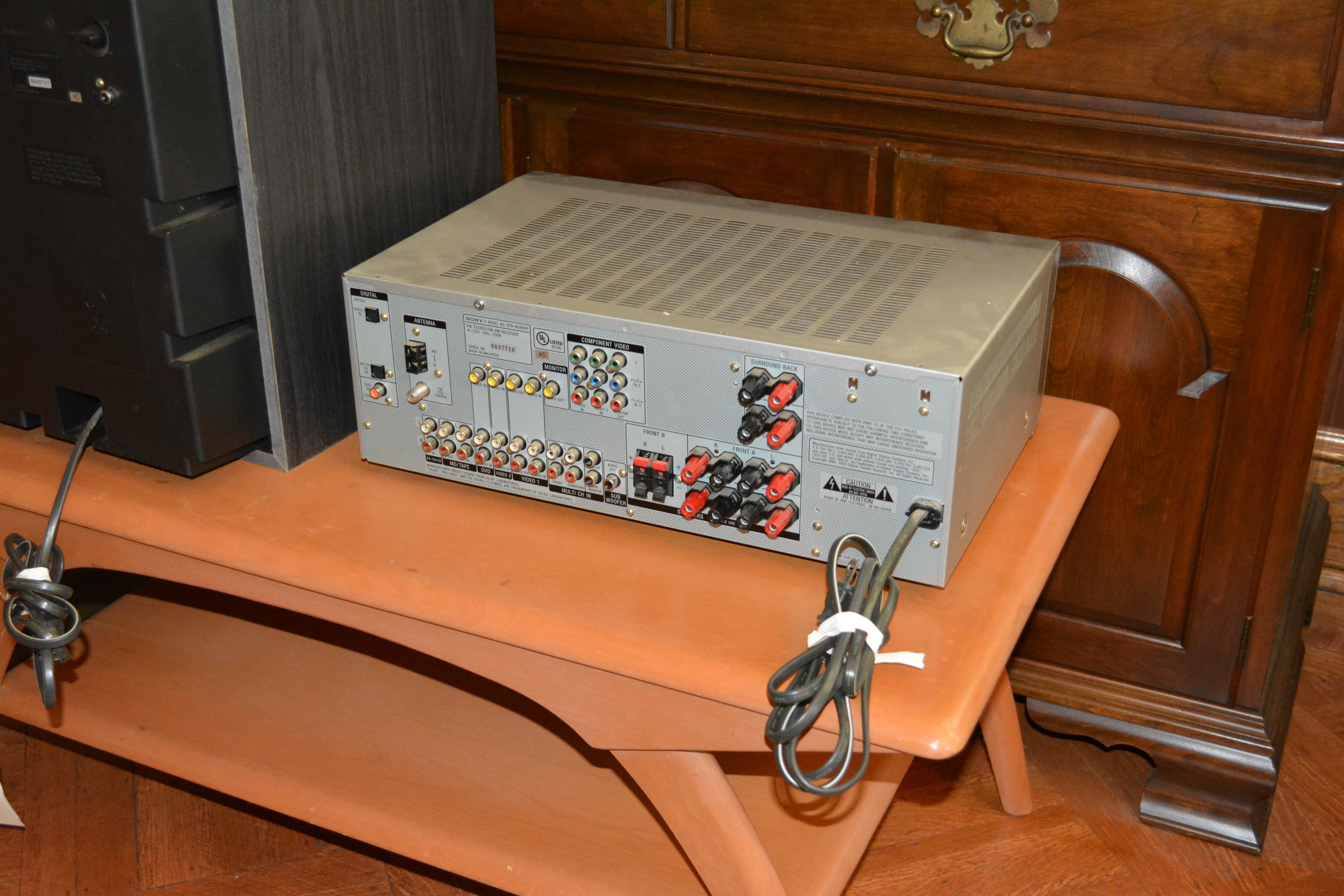 Sony Subwoofer, Speakers and Digital Audio/ Video Control Center