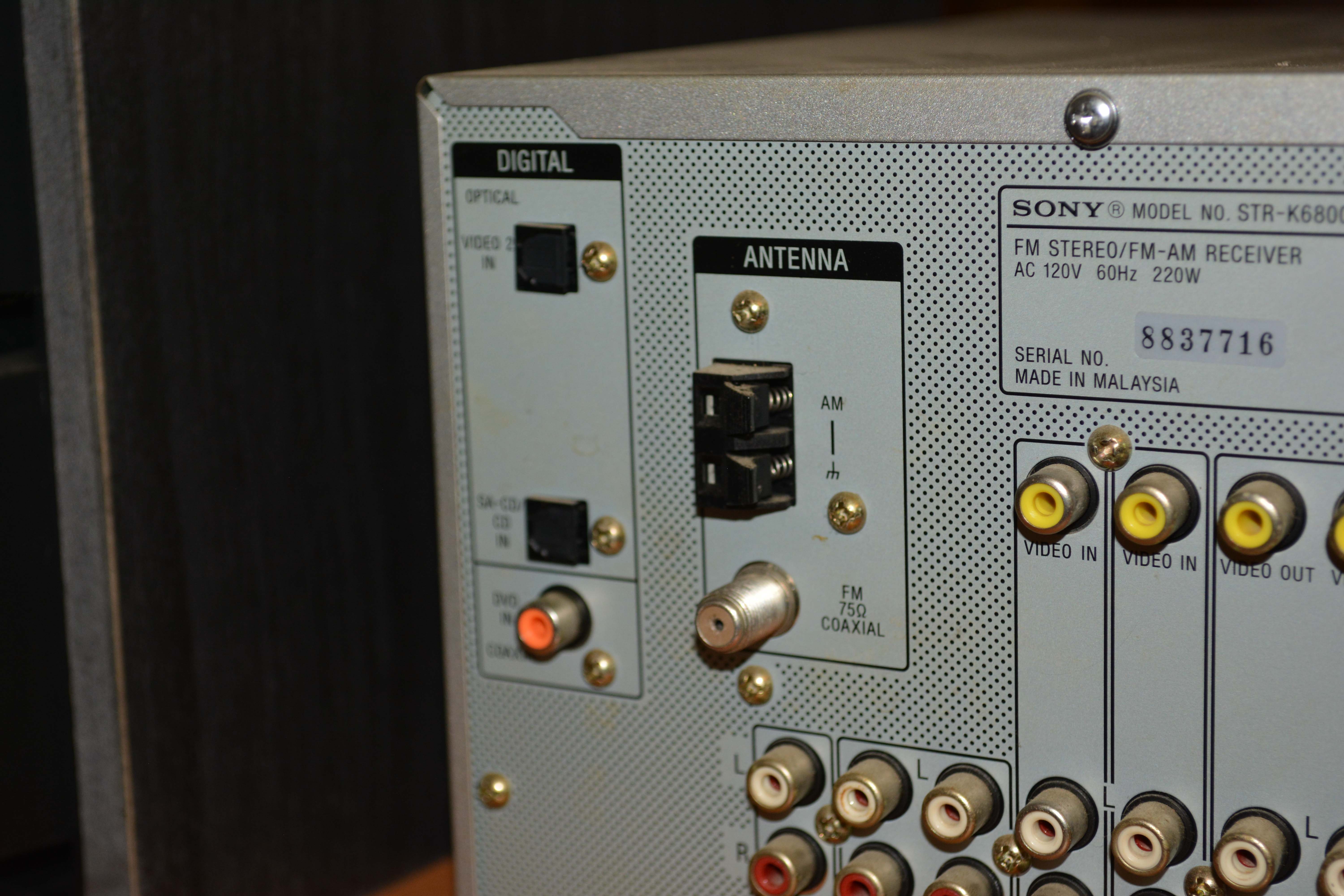 Sony Subwoofer, Speakers and Digital Audio/ Video Control Center