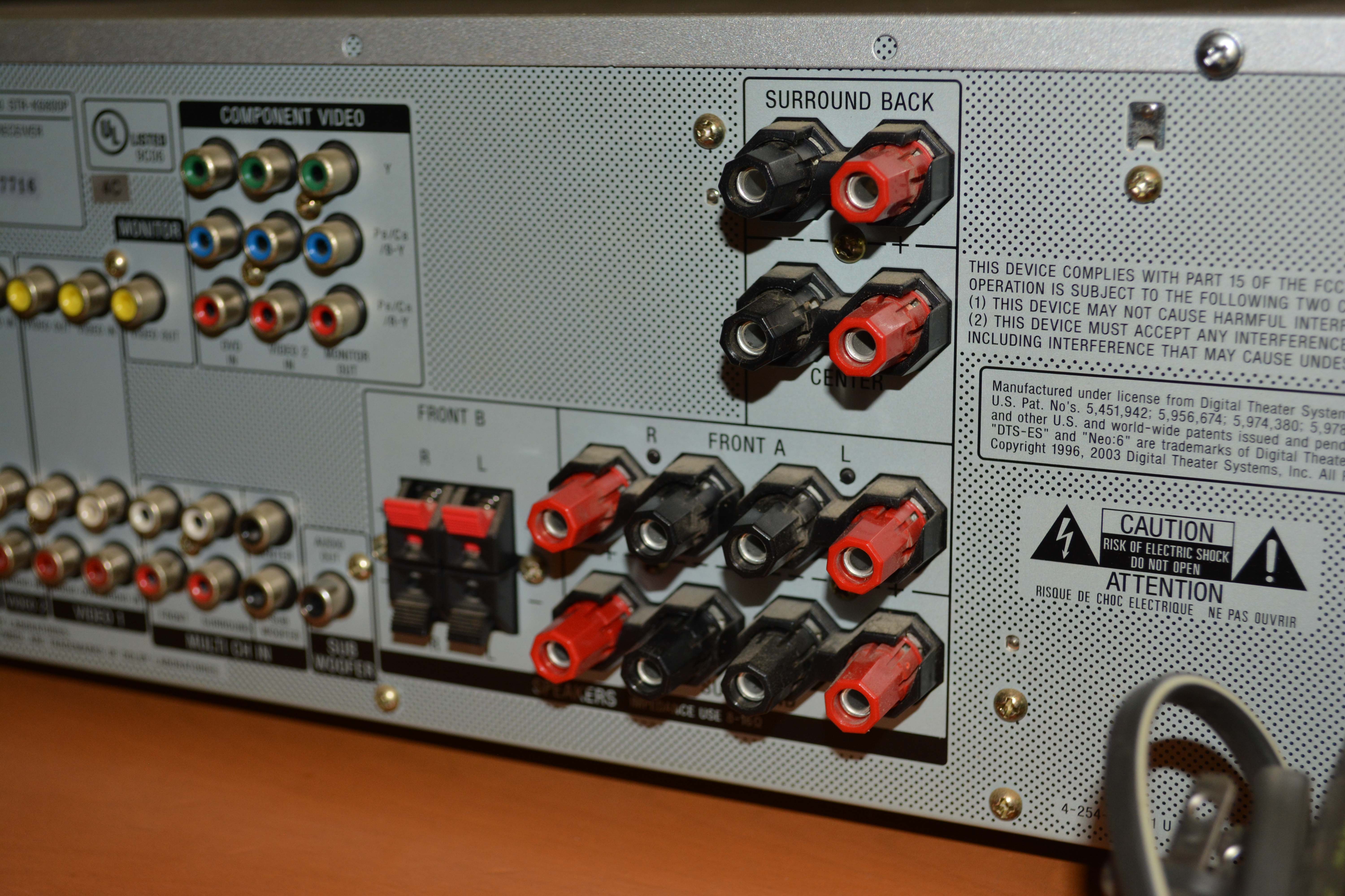 Sony Subwoofer, Speakers and Digital Audio/ Video Control Center