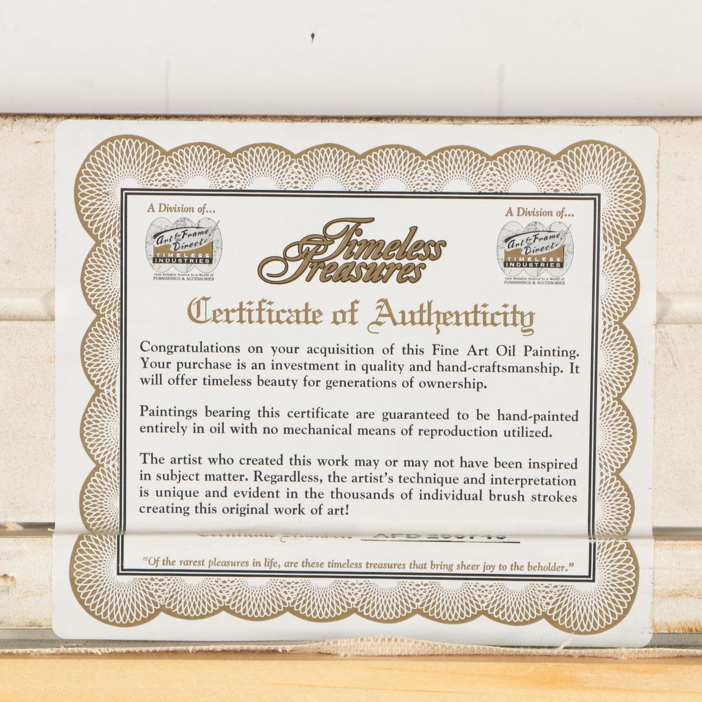 S. Richards Oil Painting