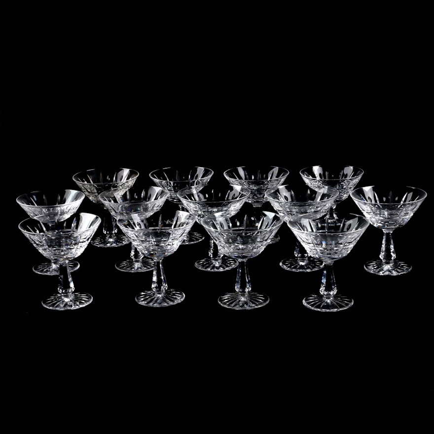 Waterford Cyrstal "Kylemore" Coupe Champagne Glasses