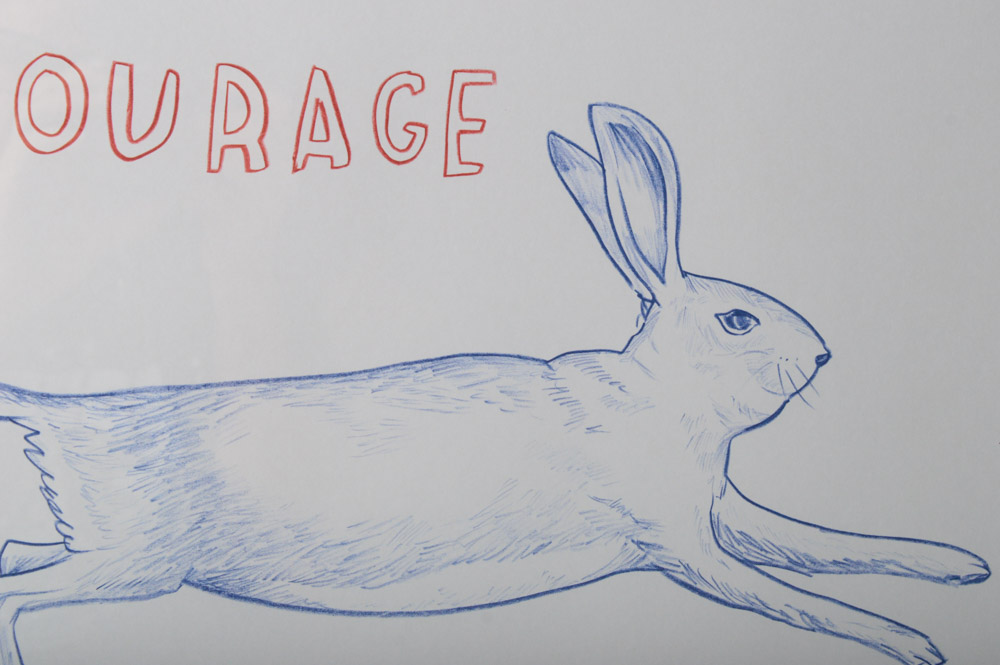 Dave Eggers Print "Courage: May It Be Common"