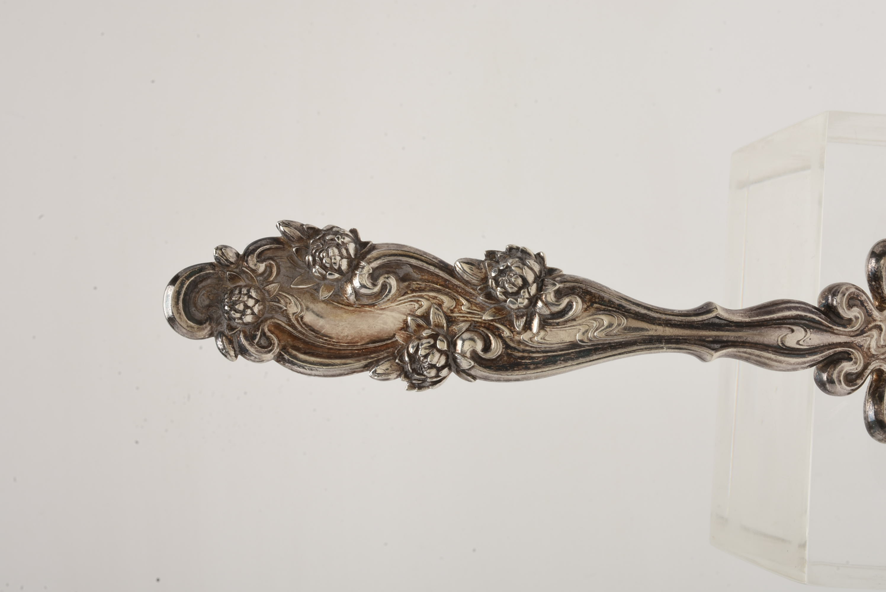 Extraordinary Antique Sterling Silver Shell Shaped Spoon by Whiting